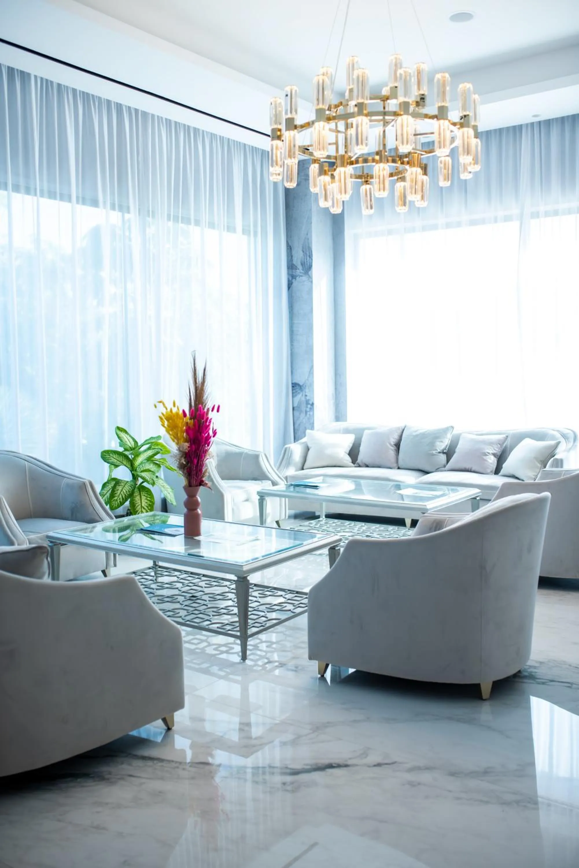 Lobby or reception in At Herbal Boutique Hotel & Spa