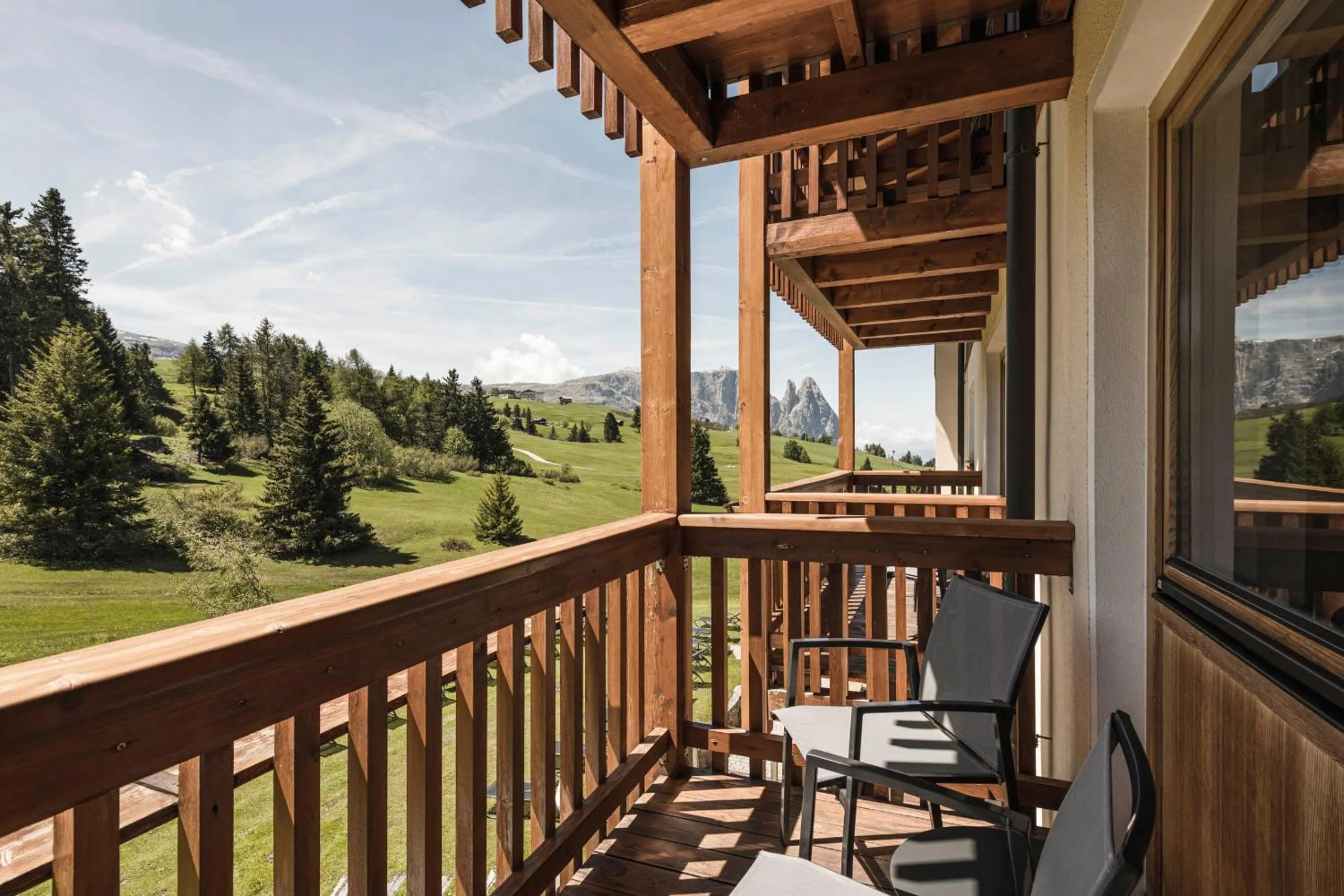 Balcony/Terrace in Hotel Steger-Dellai