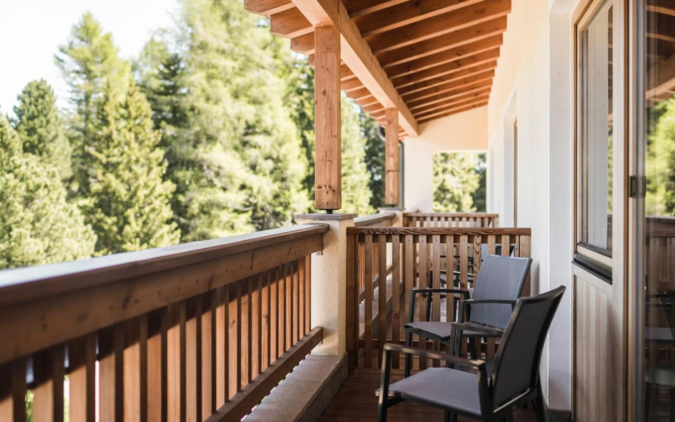 Balcony/Terrace in Hotel Steger-Dellai