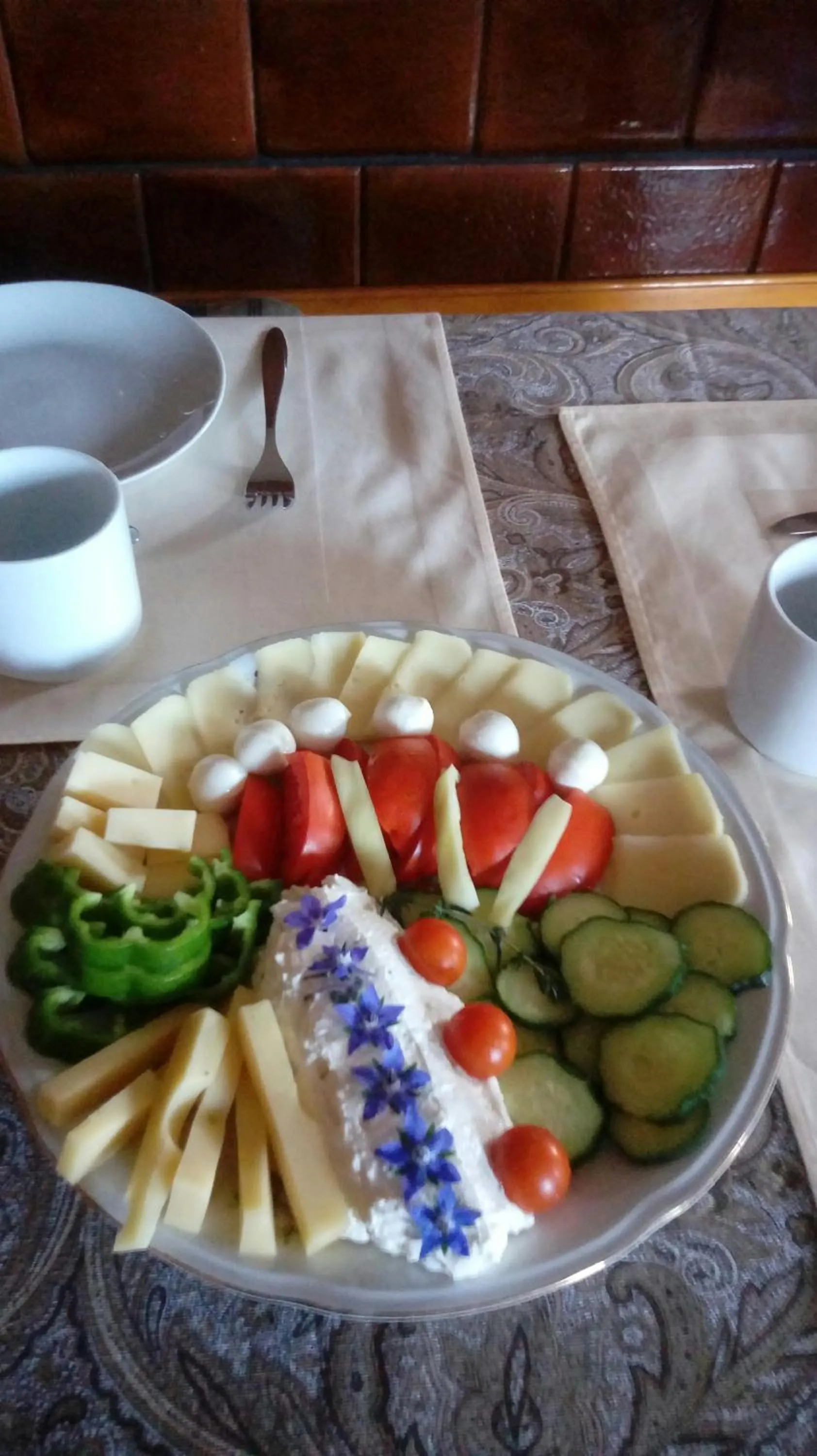 Continental breakfast in Farm Stay Žagar