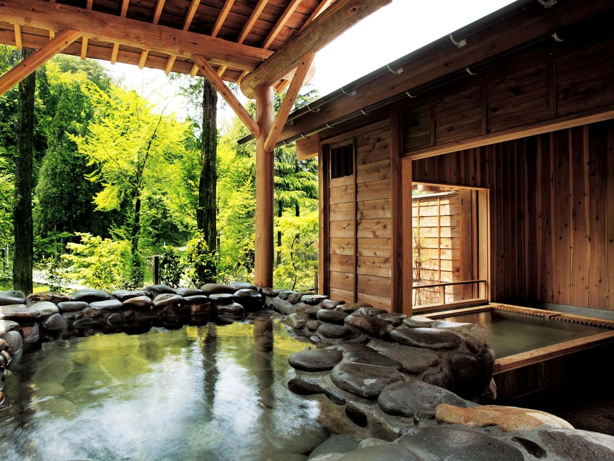 Open Air Bath in Rankeisou
