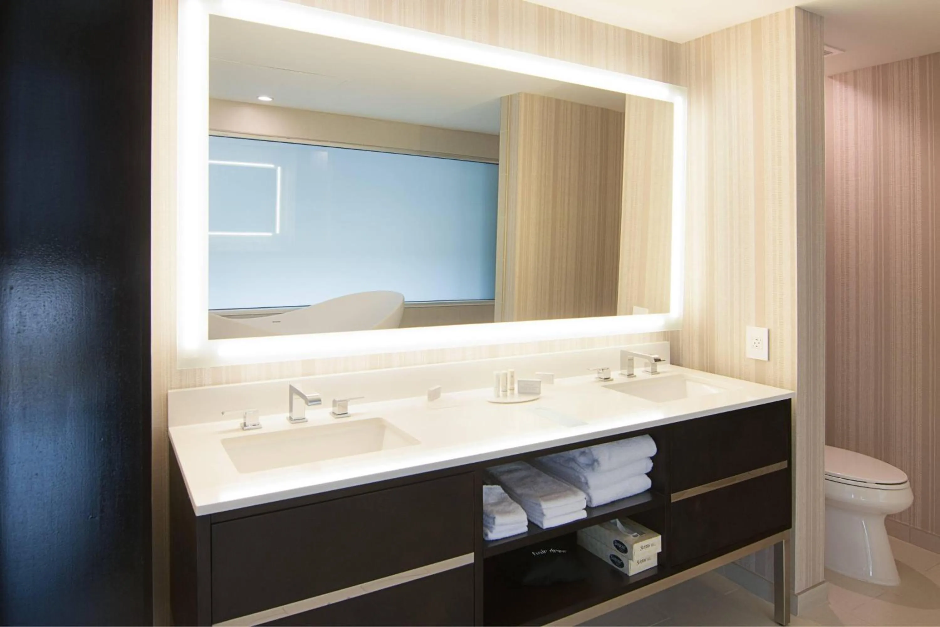 Bathroom in SpringHill Suites by Marriott Fort Worth Fossil Creek