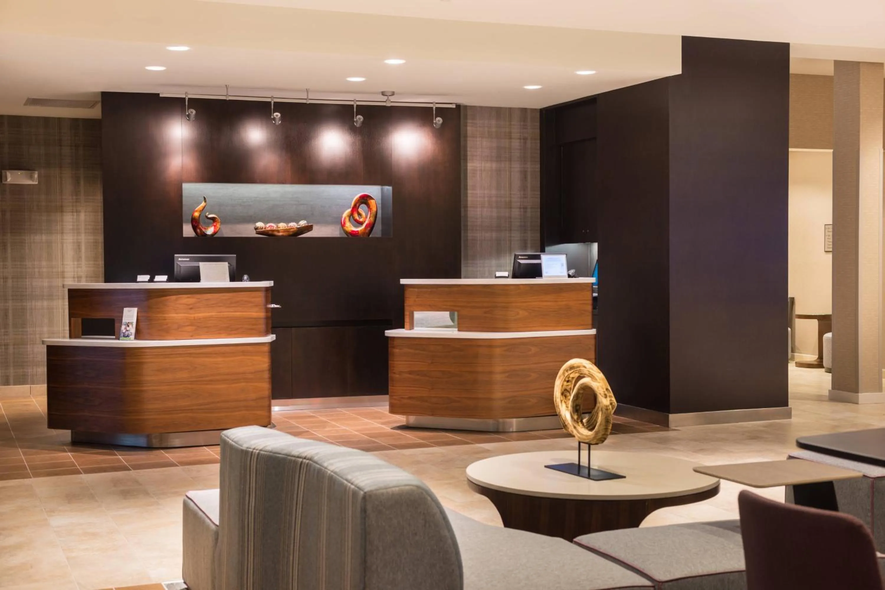 Lobby or reception in Courtyard by Marriott Elmira Horseheads