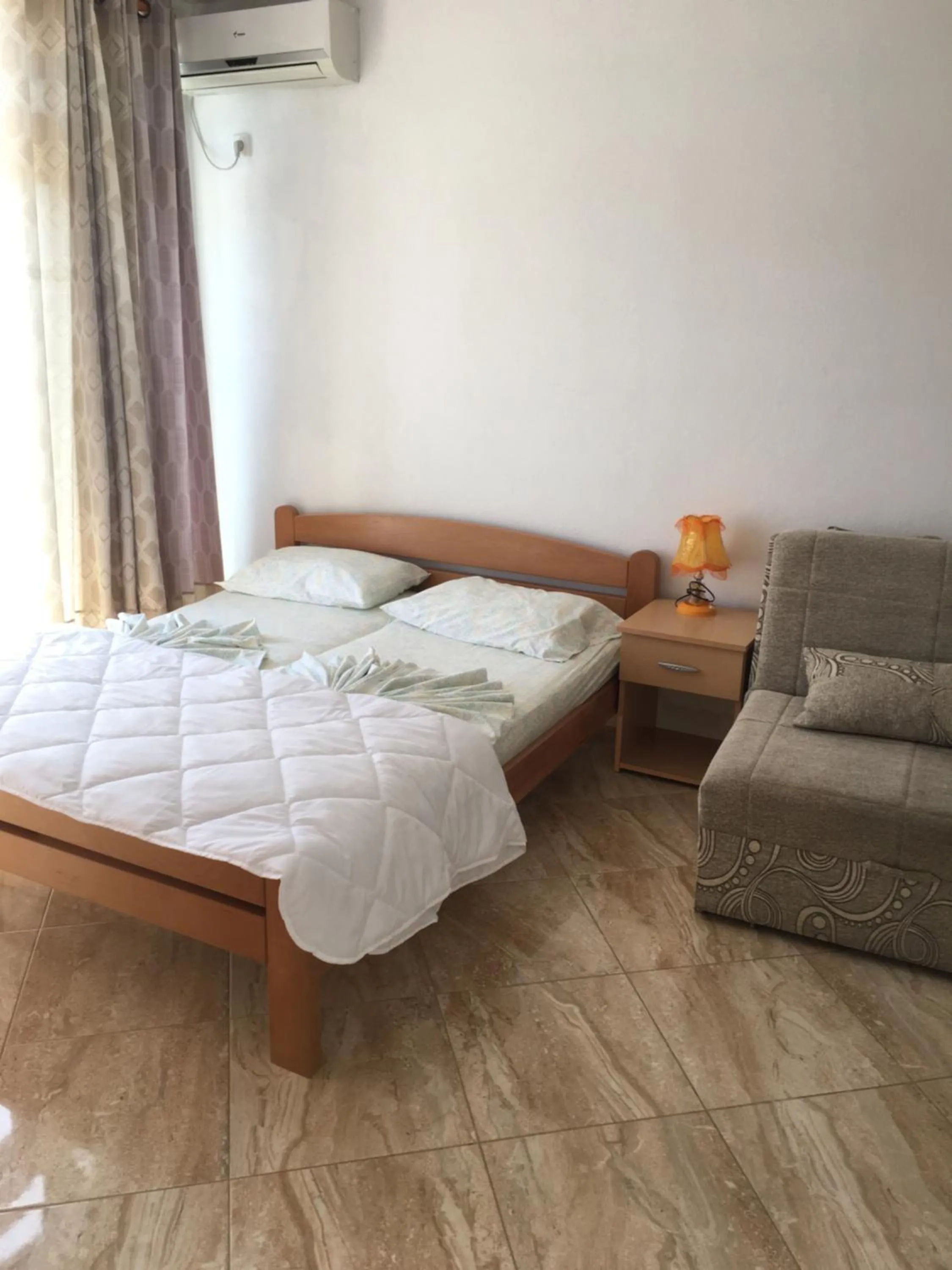 Bedroom, Bed in Sand and Sea Apartments