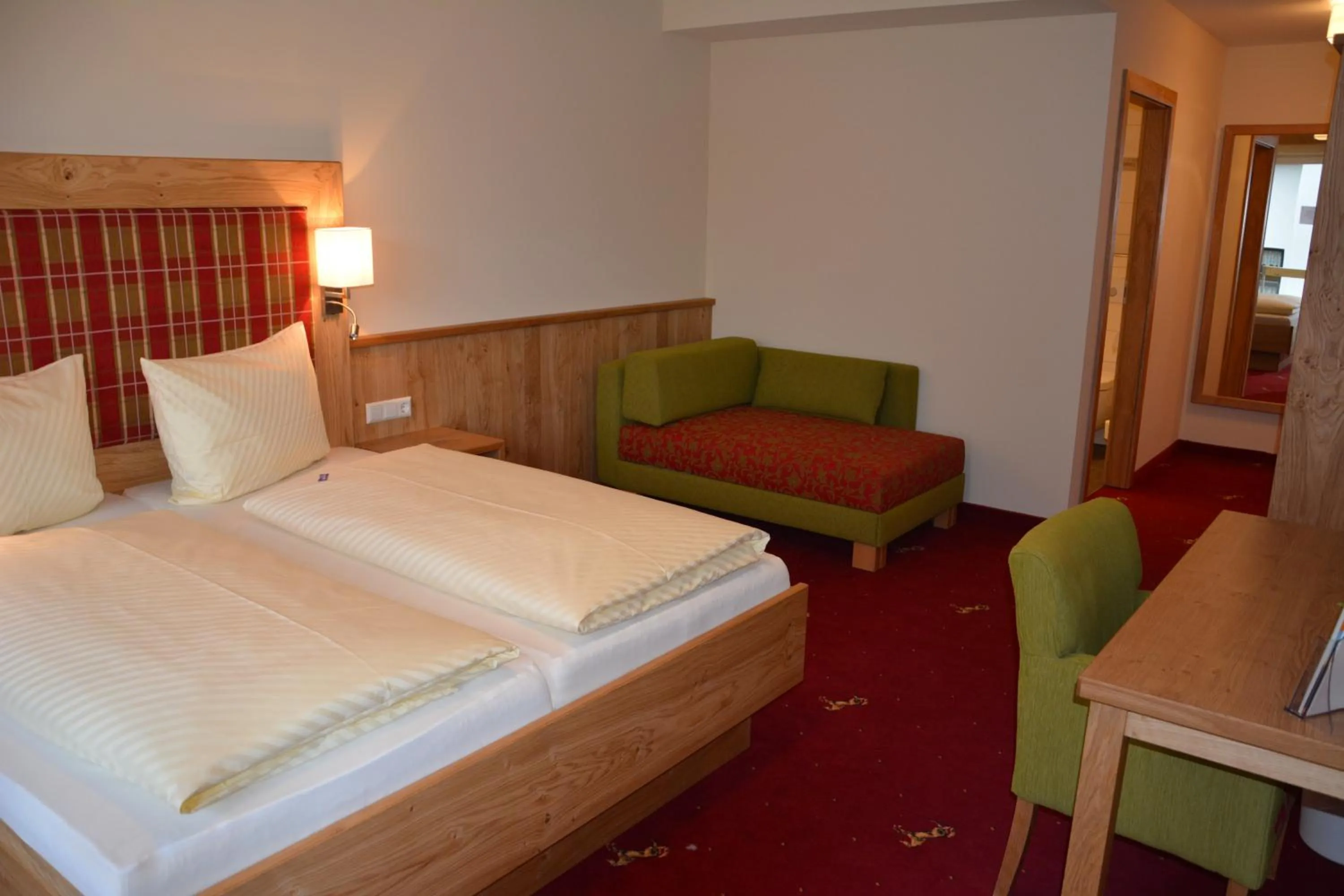 Bed in Landgasthof Hotel Rössle