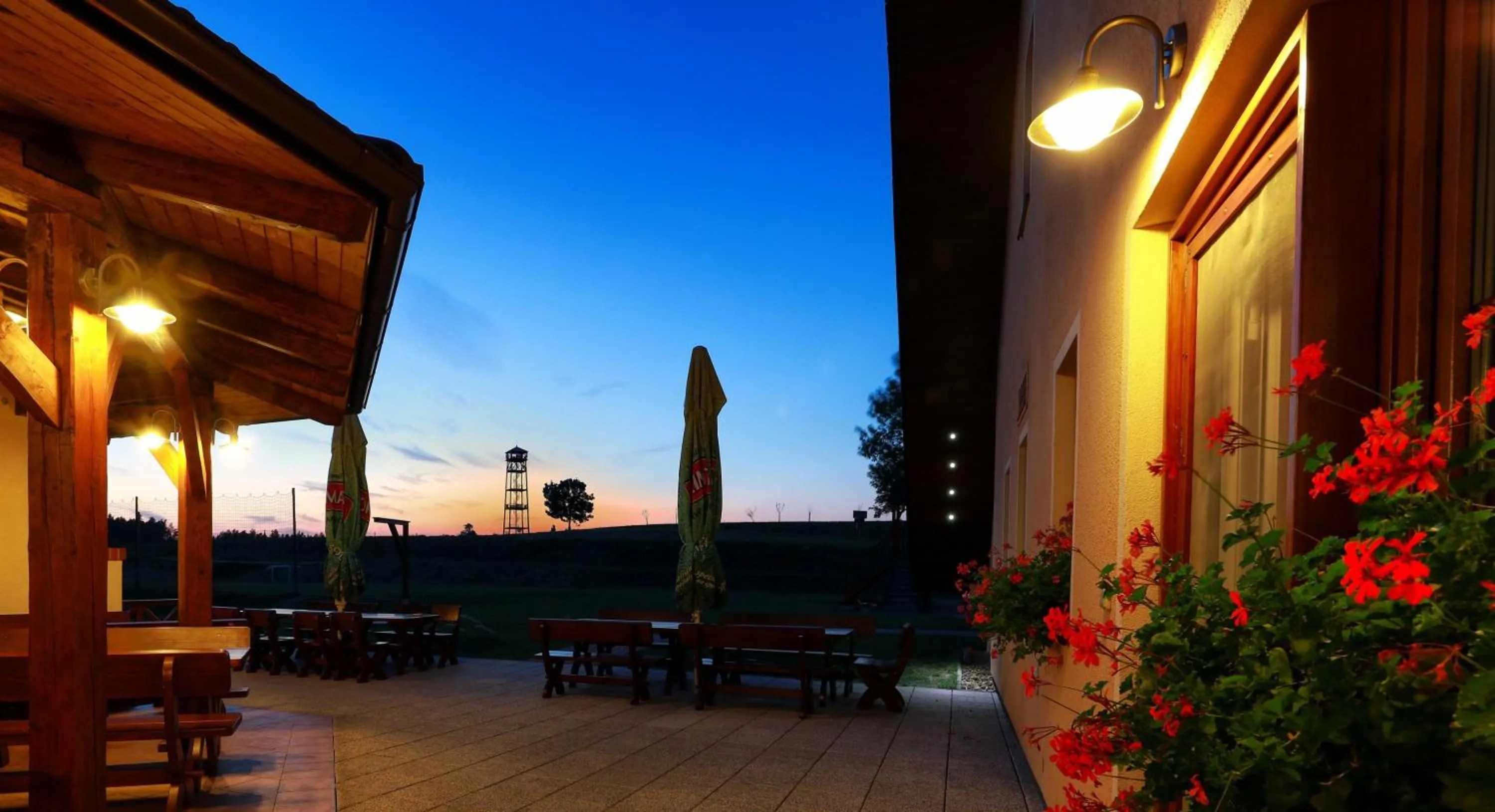Garden in Wellness Penzion Pod Rozhlednou
