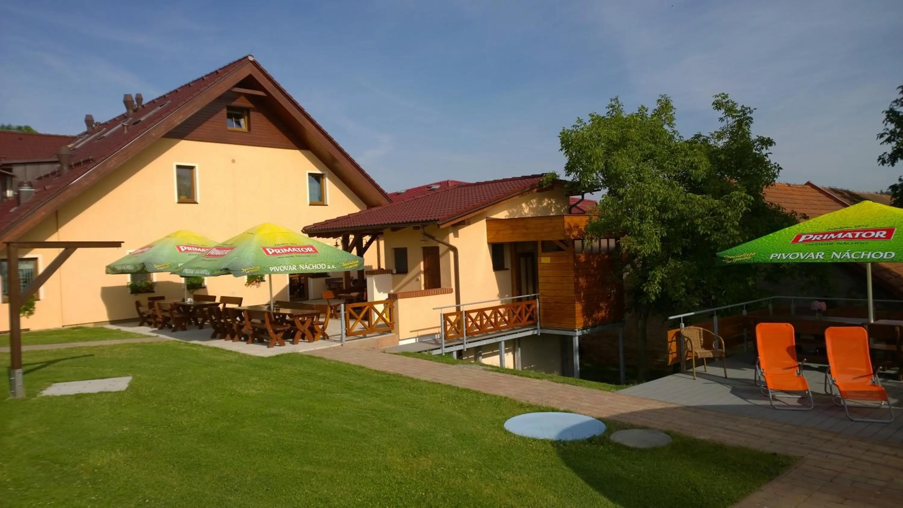 Garden in Wellness Penzion Pod Rozhlednou