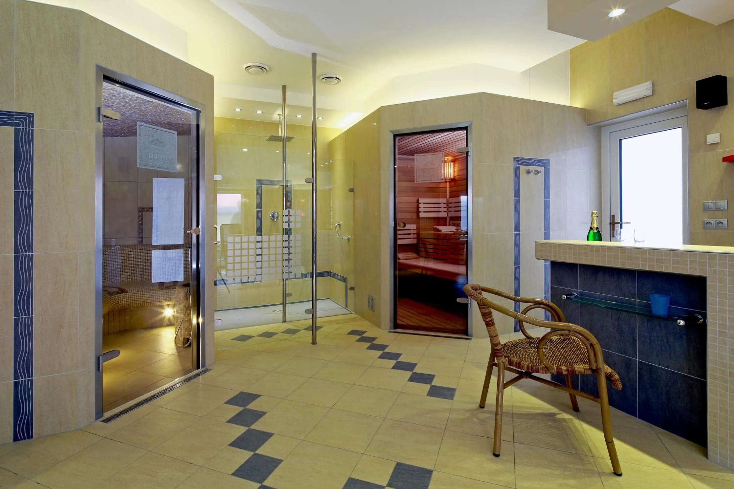 Sauna in Wellness Penzion Pod Rozhlednou