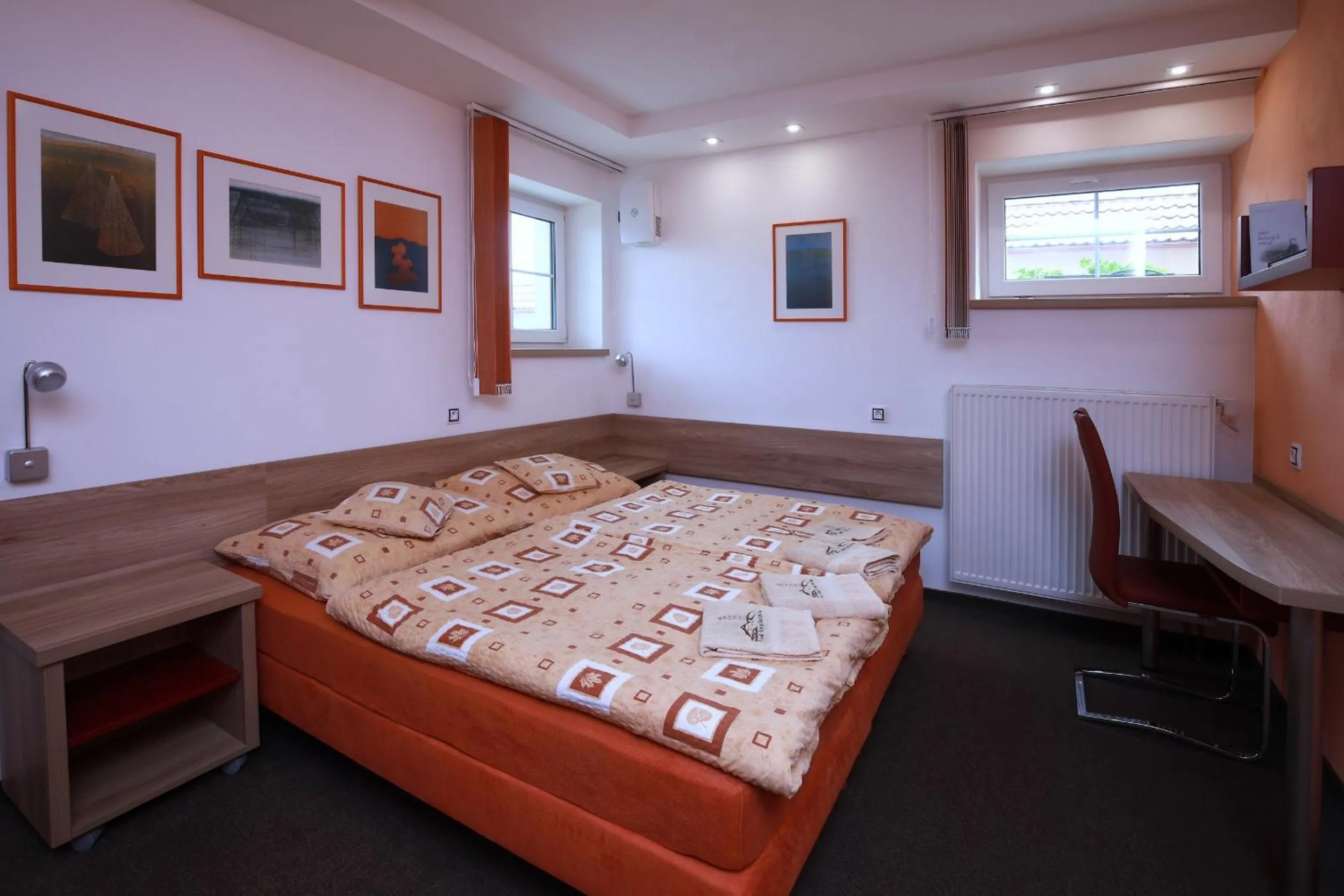 Photo of the whole room, Bed in Wellness Penzion Pod Rozhlednou