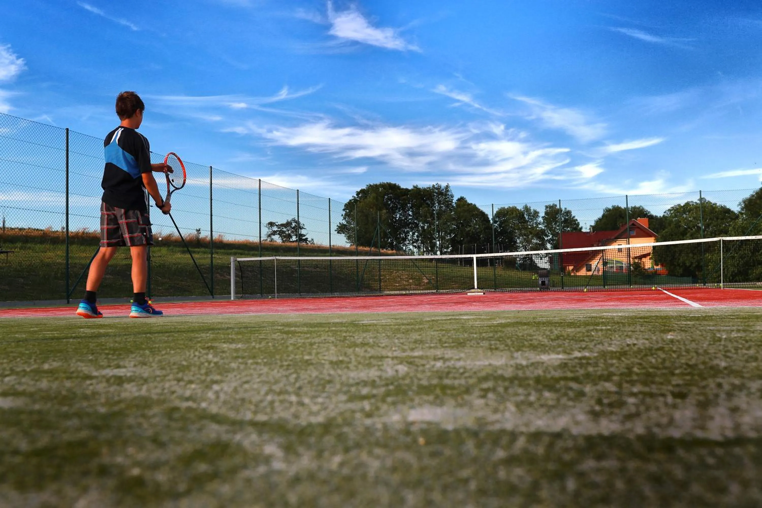Tennis court in Wellness Penzion Pod Rozhlednou