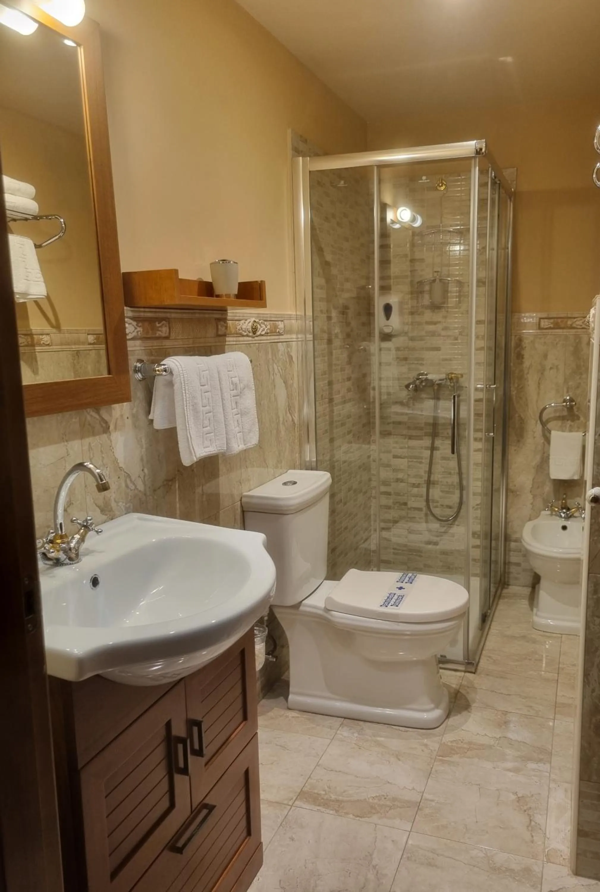 Shower in Apartamentos Villa Sofía