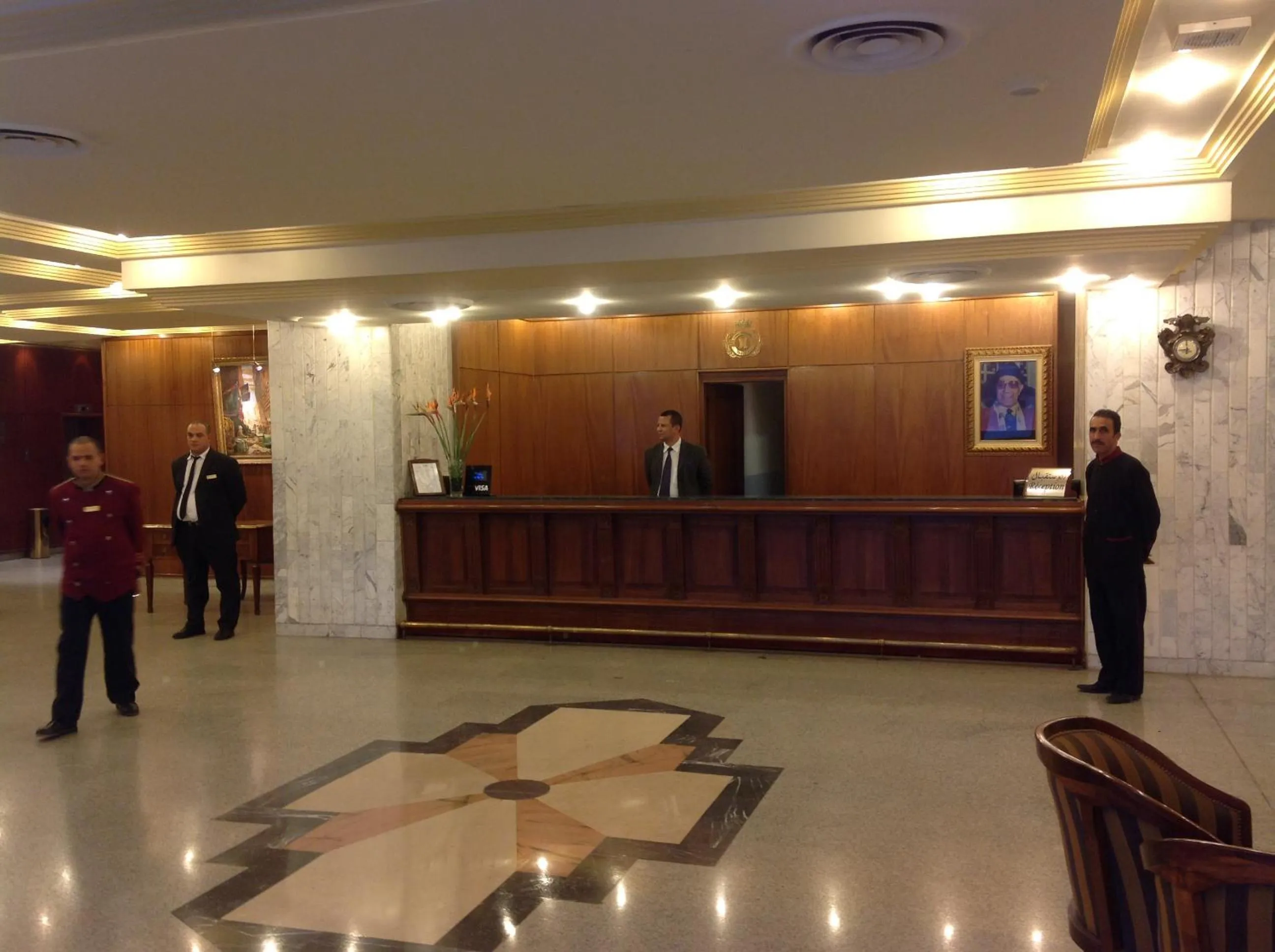 Lobby or reception in El Hana International