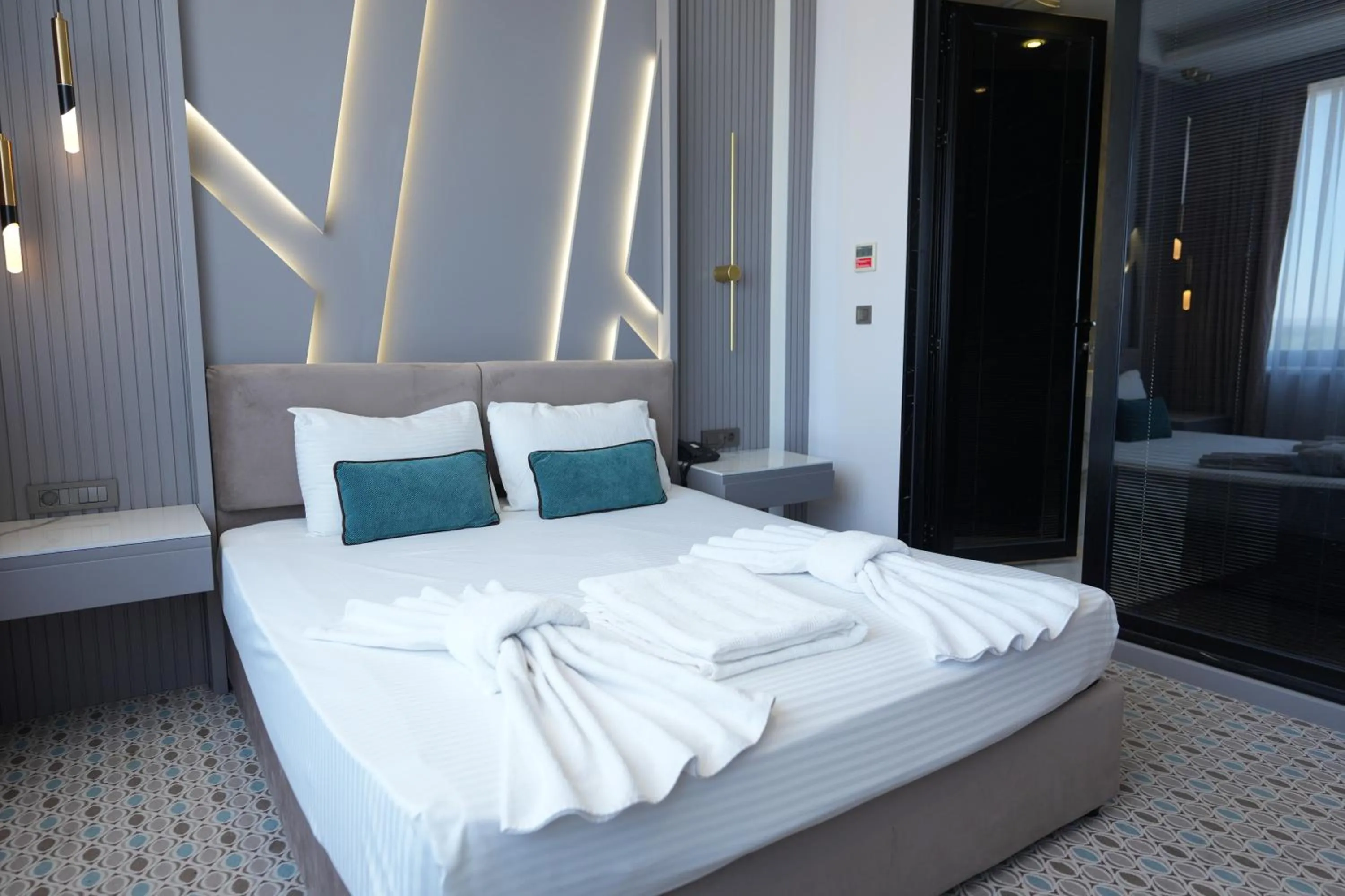 Bed in Görükle Güler Park Hotel