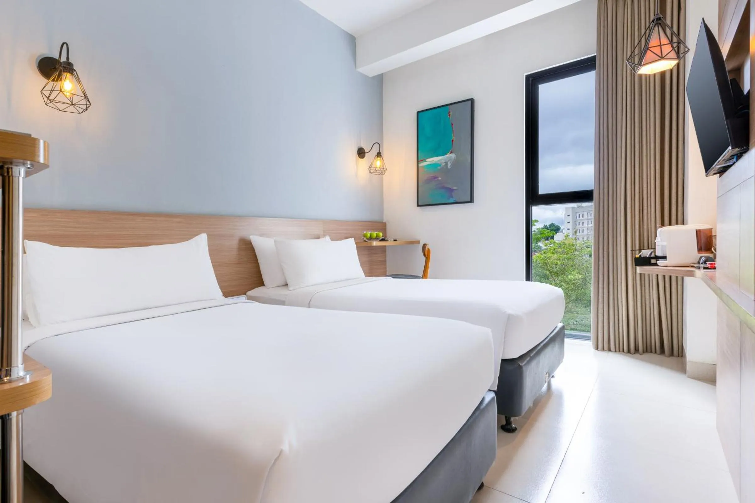 Bed in favehotel Malioboro - Yogyakarta