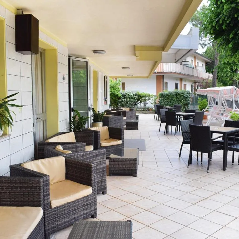 Patio in Hotel Gattuccio