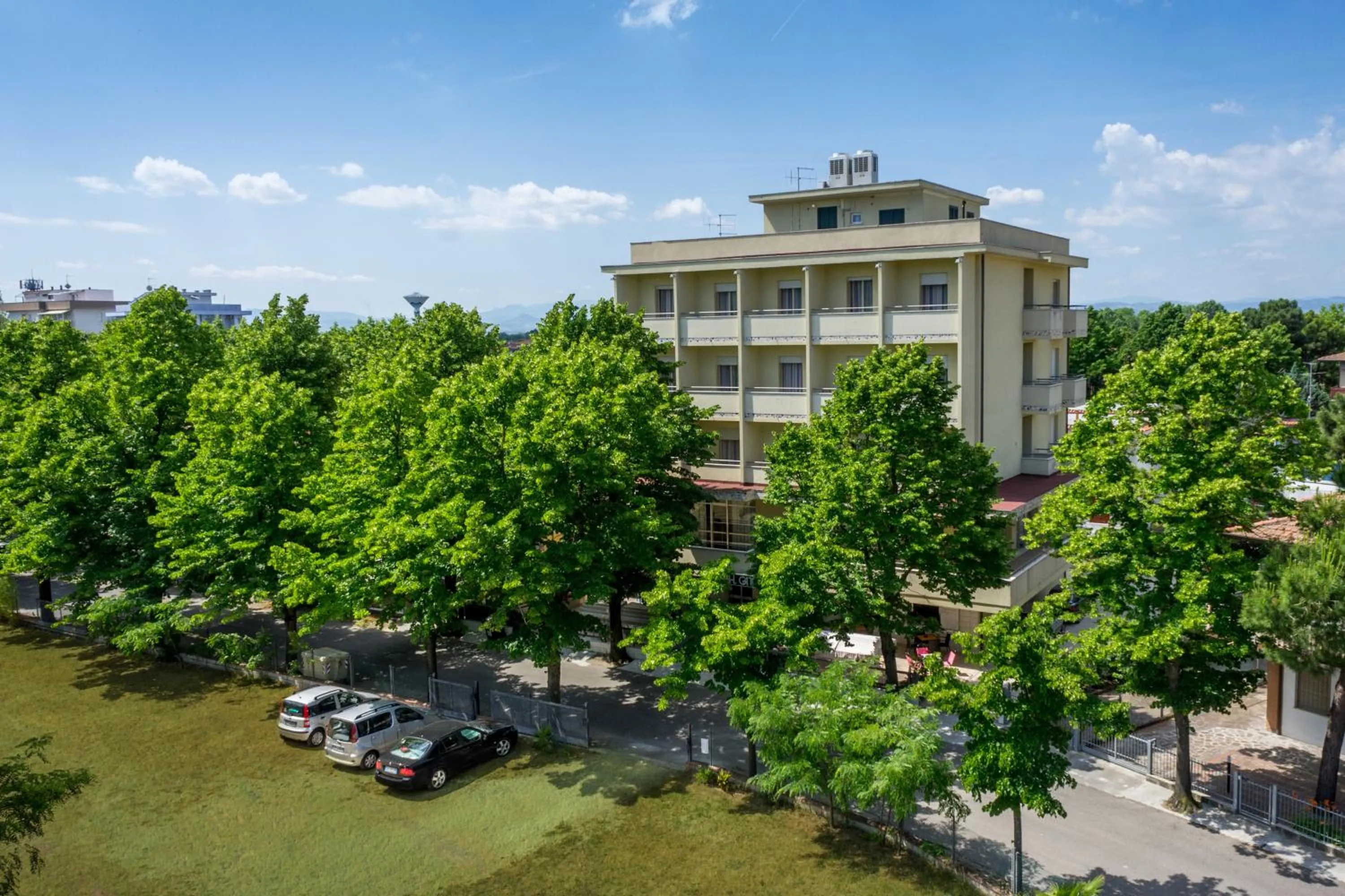 Bird's eye view in Hotel Gattuccio