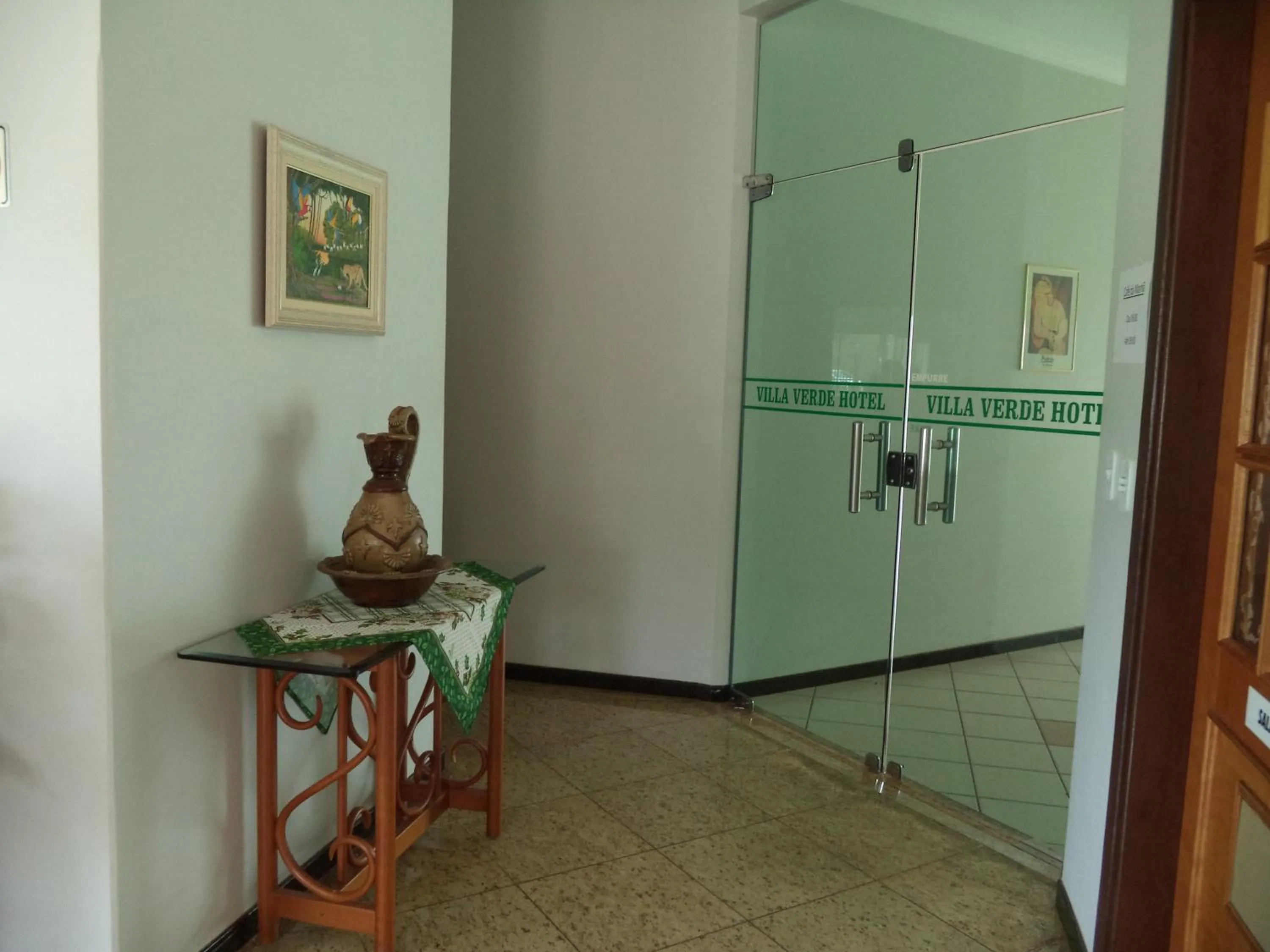 Decorative detail in Villa Verde Hotel