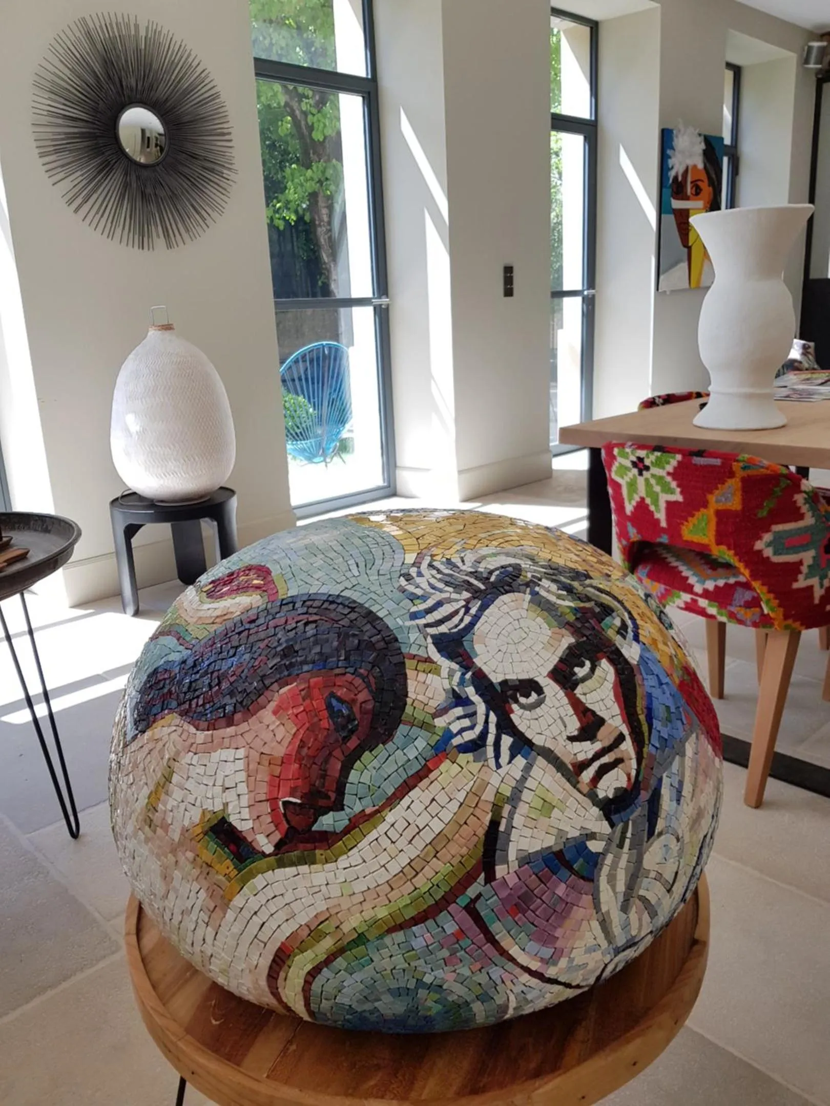 Living room in La Magnanerie de l'Isle B&B