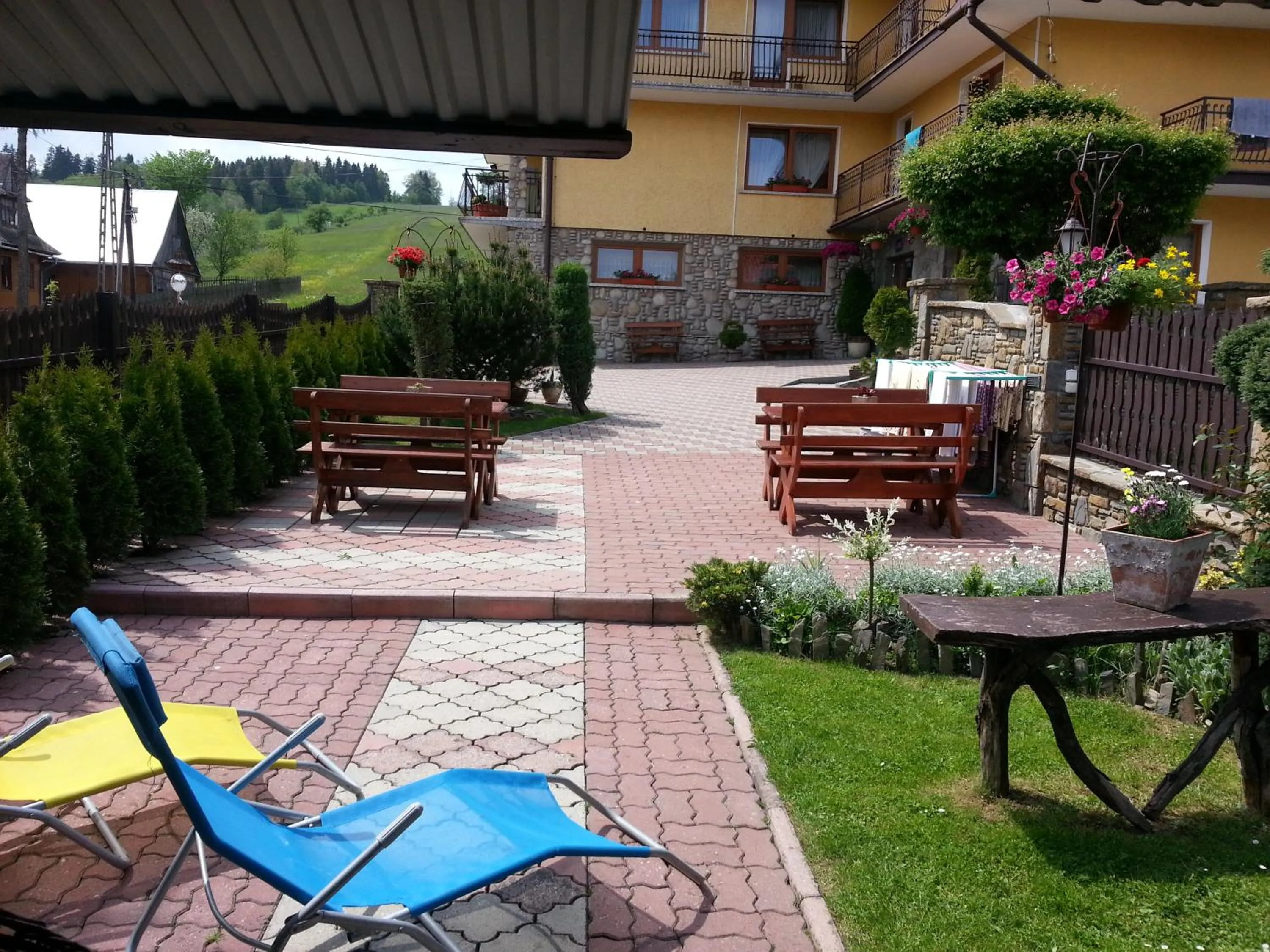 Garden in U Hani w pobliżu Gorący Potok i Termy