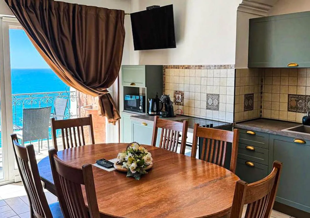 Living room in Villa Edelweiss