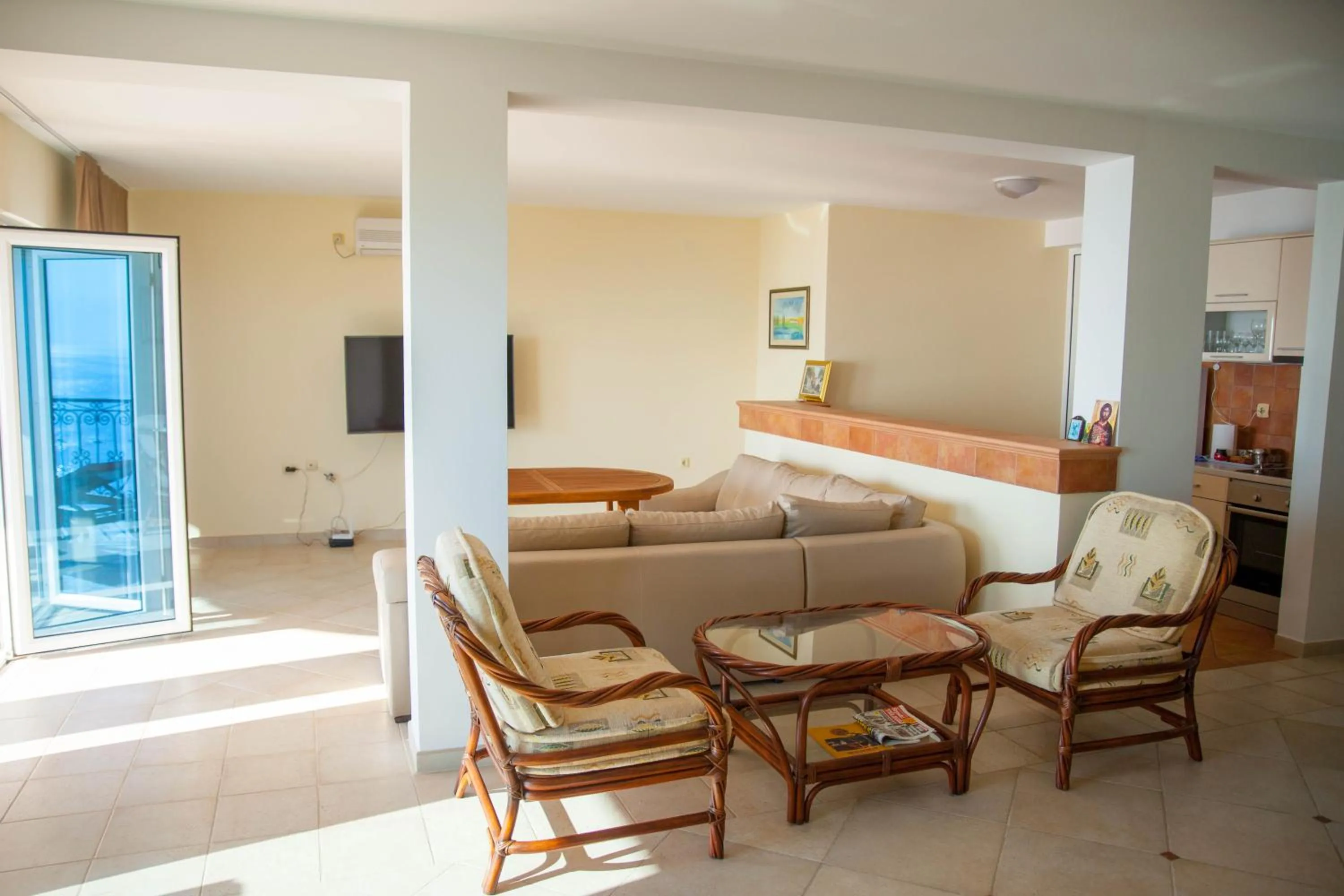 Living room in Villa Edelweiss