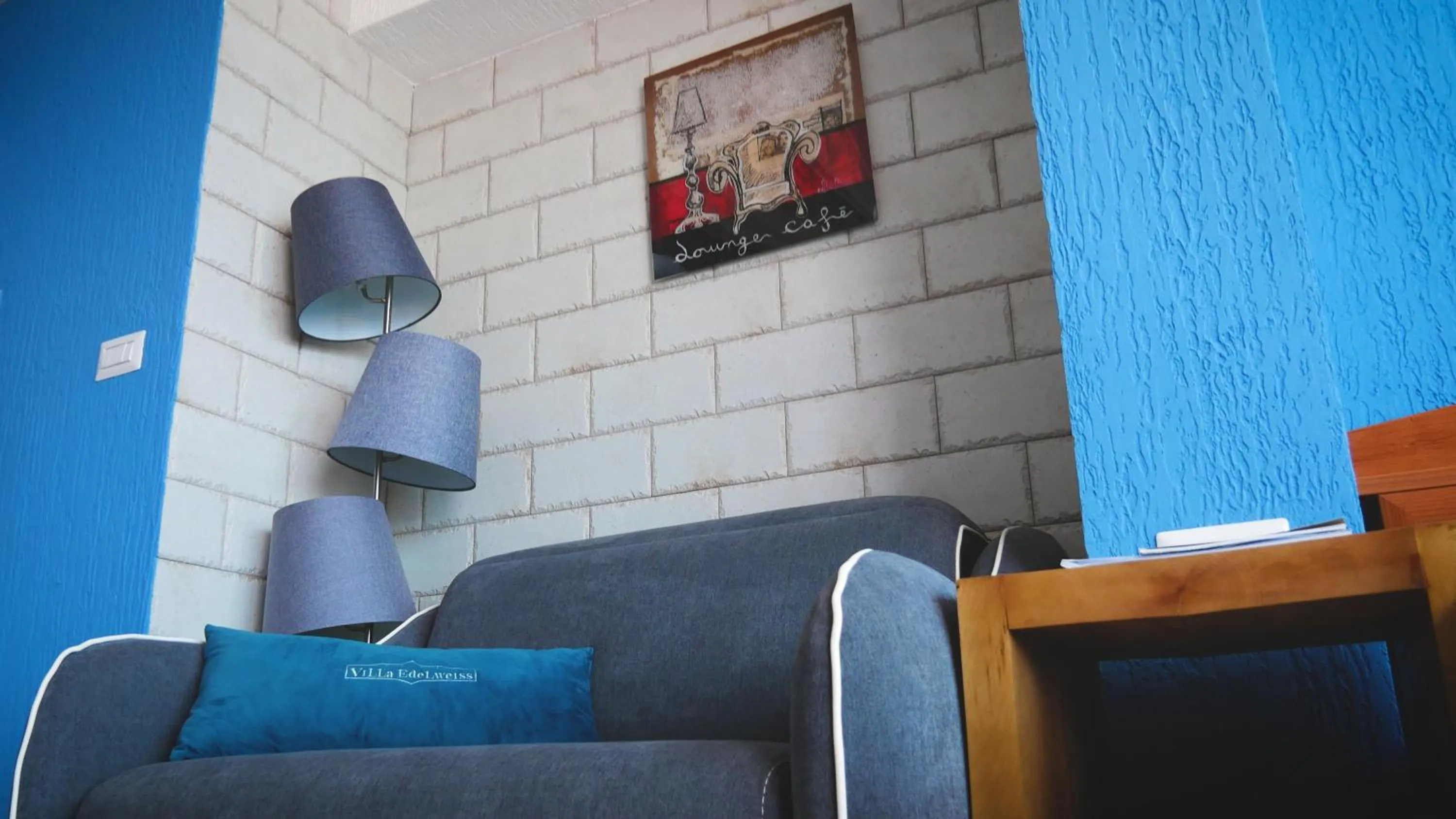 Living room in Villa Edelweiss