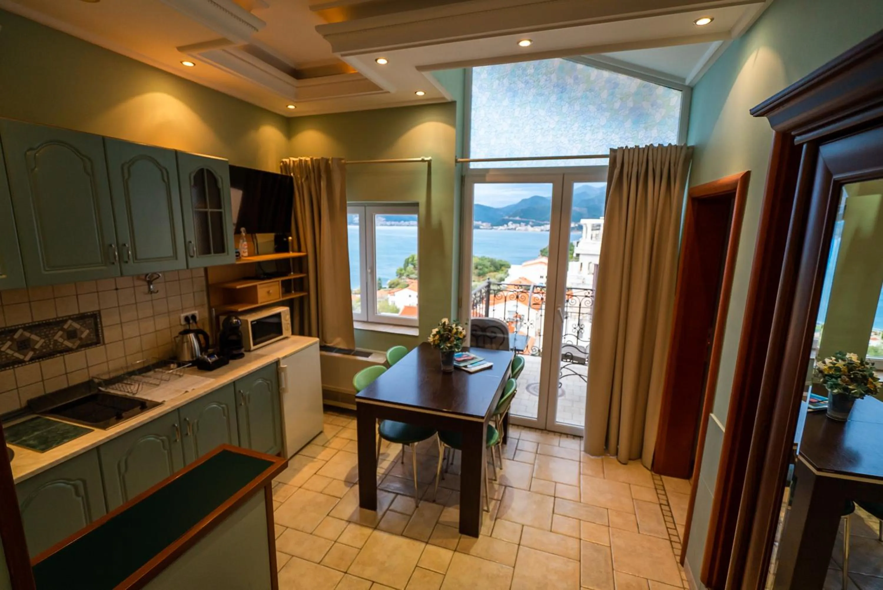 Living room in Villa Edelweiss