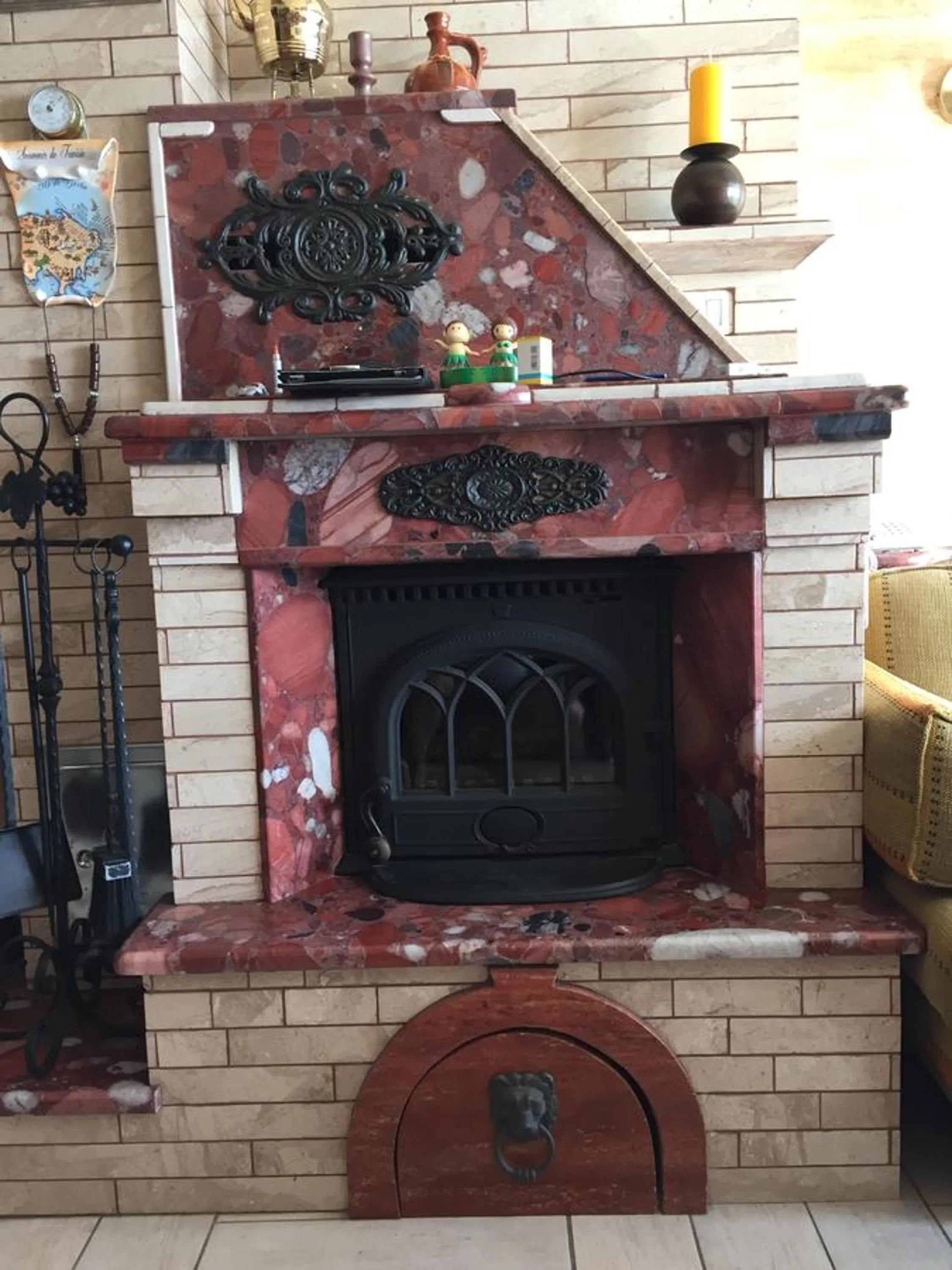 Decorative detail in Villa Edelweiss