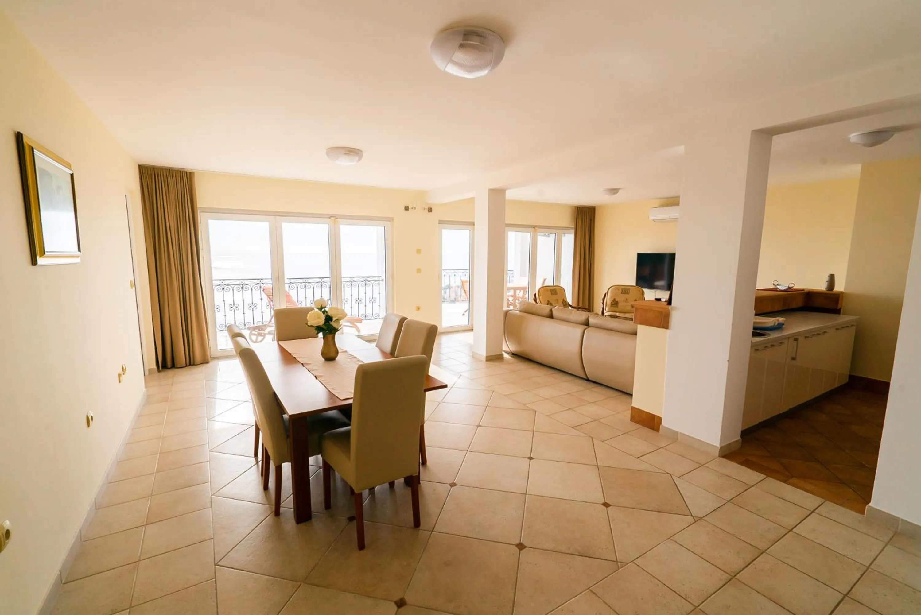 Seating area in Villa Edelweiss