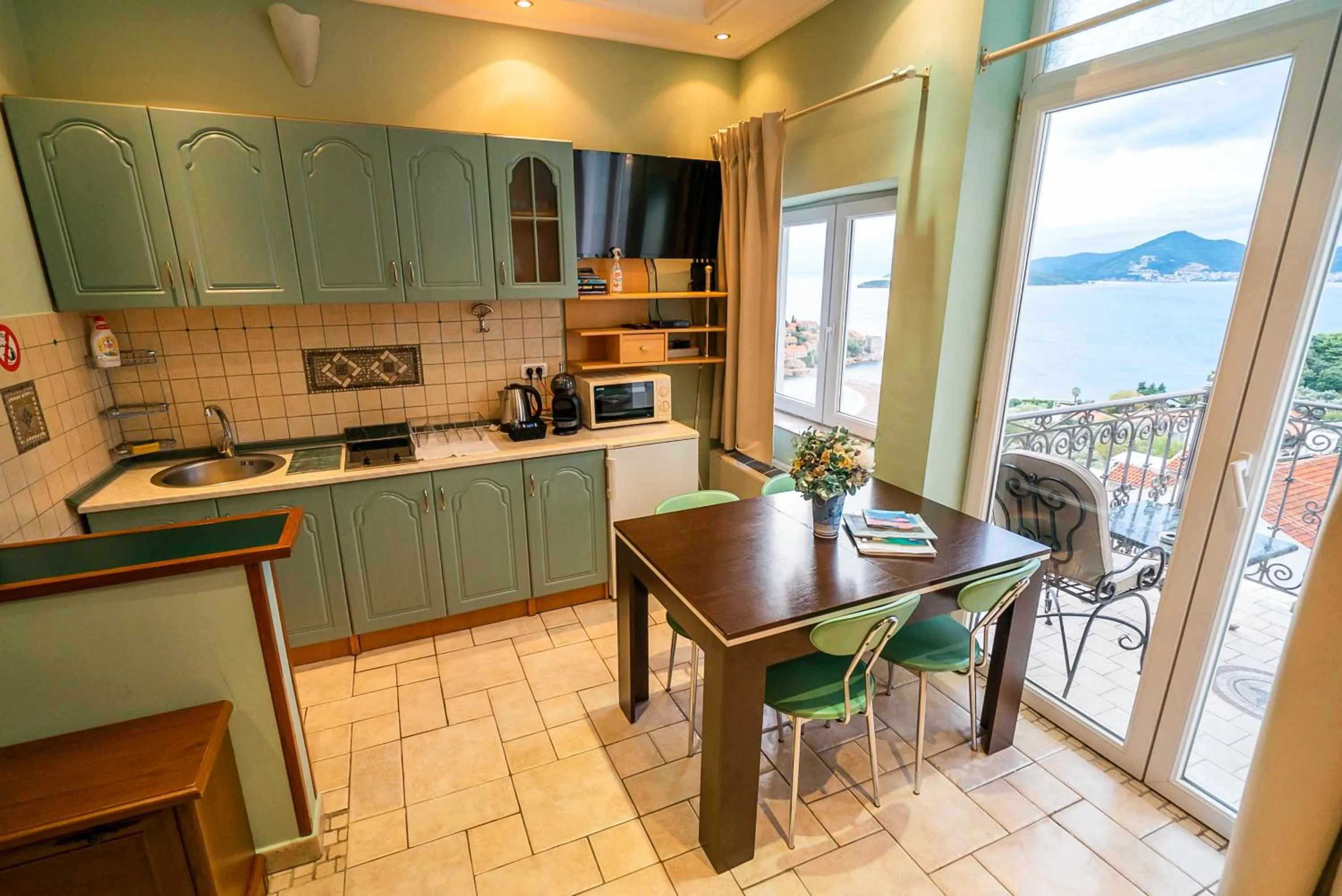 Living room in Villa Edelweiss