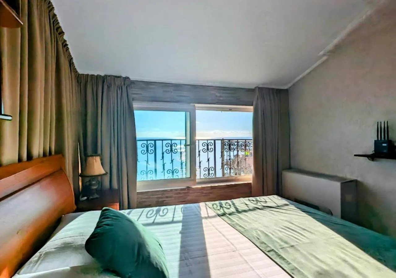 Bedroom, Bed in Villa Edelweiss