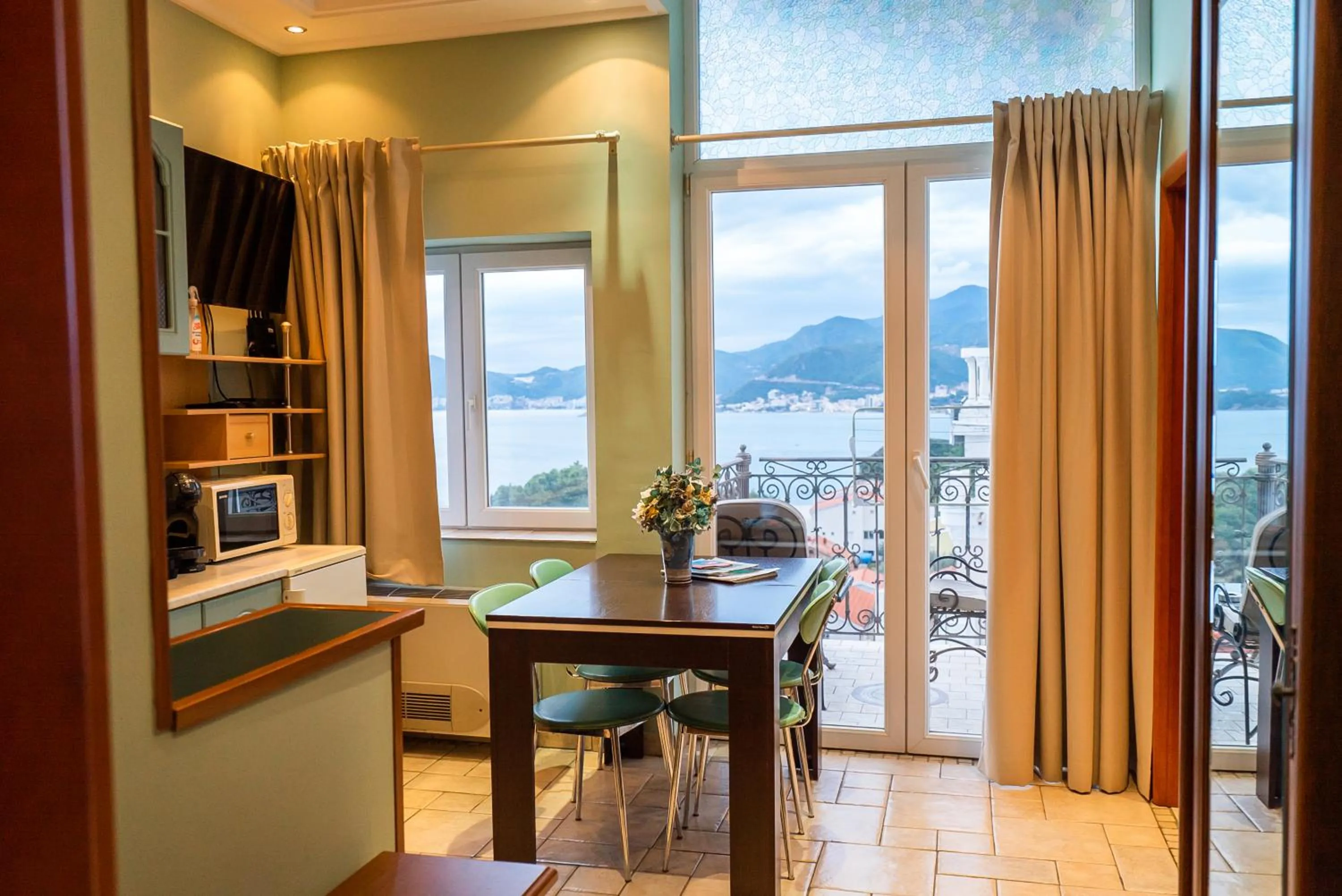 Living room in Villa Edelweiss