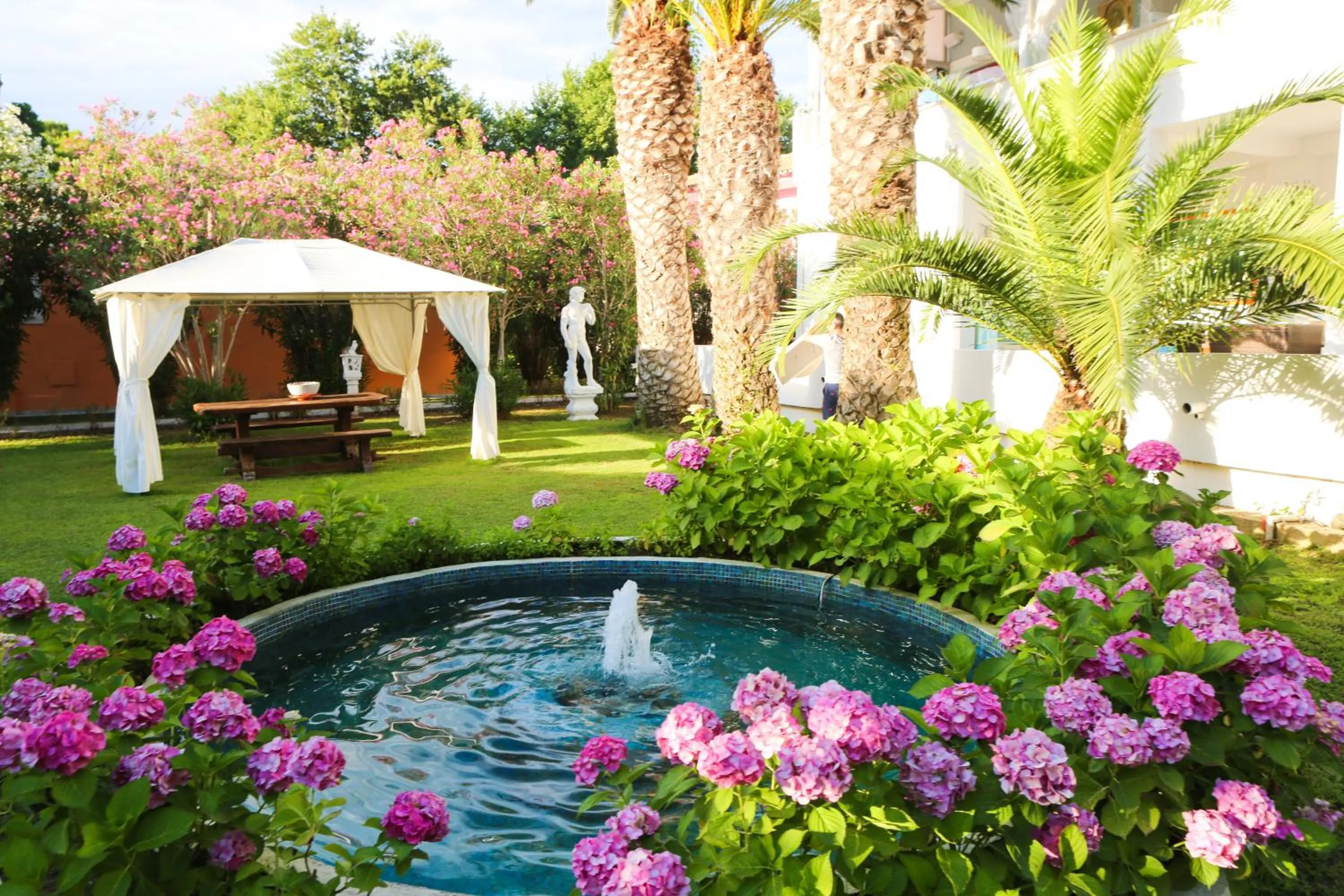 Garden in Mandraki Village Boutique Hotel