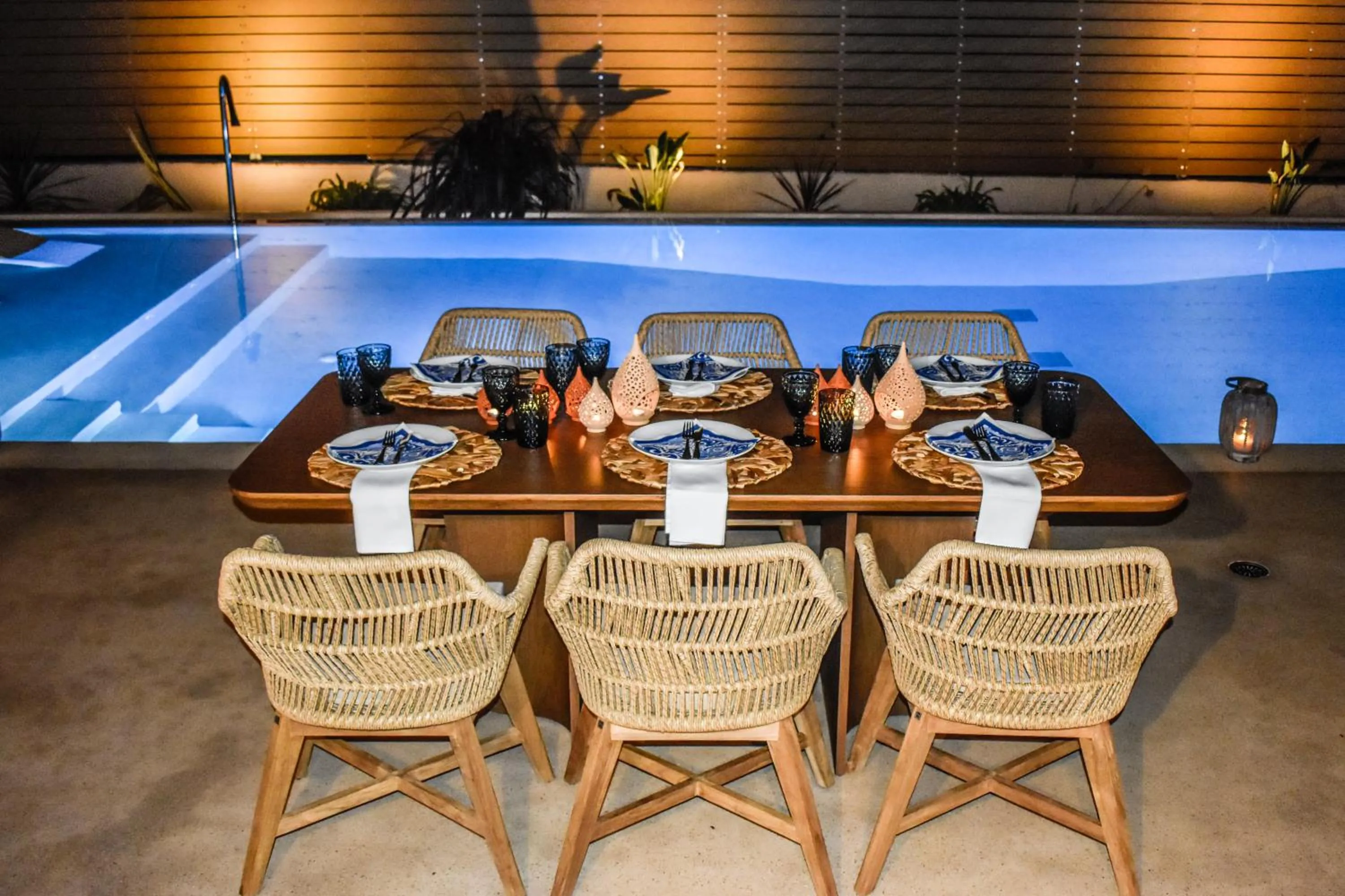 Dinner in Mandraki Village Boutique Hotel