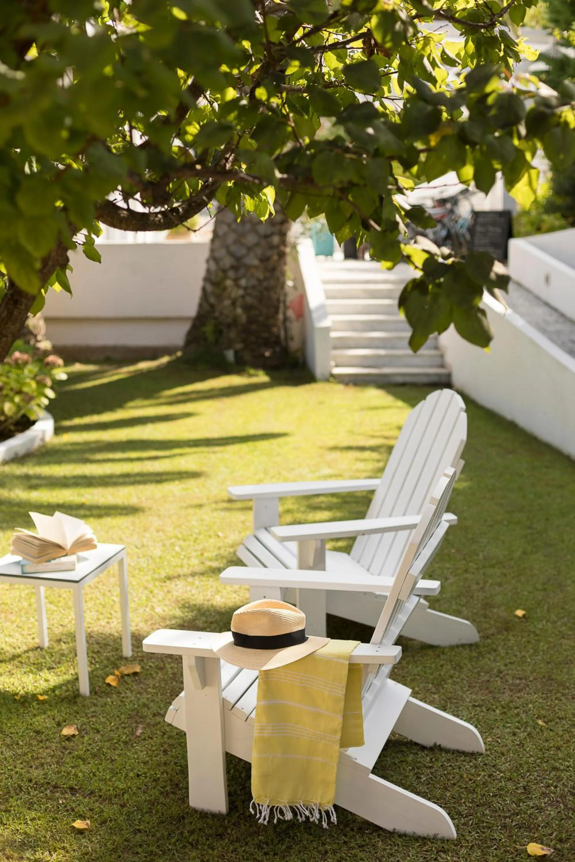 Garden in Mandraki Village Boutique Hotel