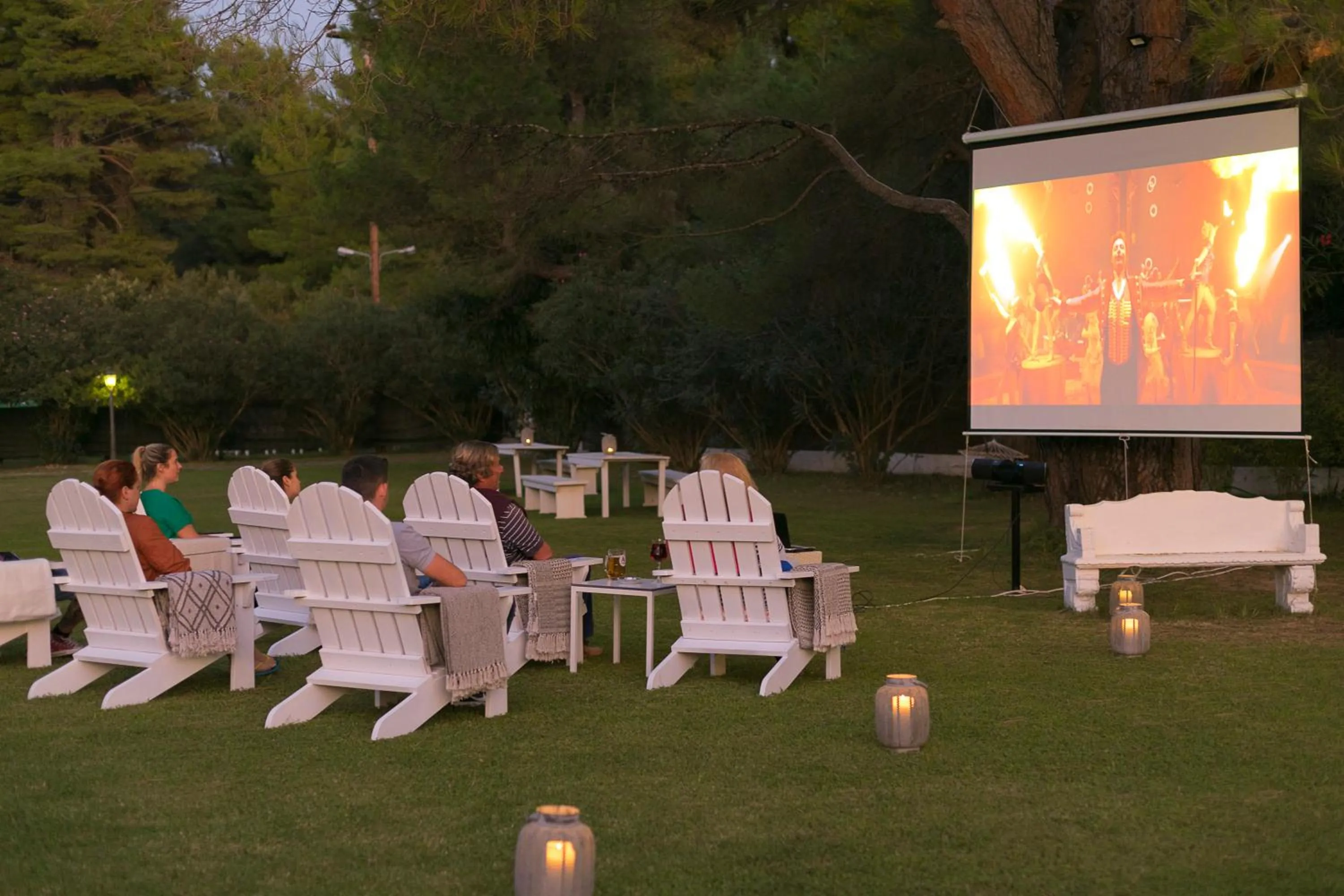 Garden in Mandraki Village Boutique Hotel