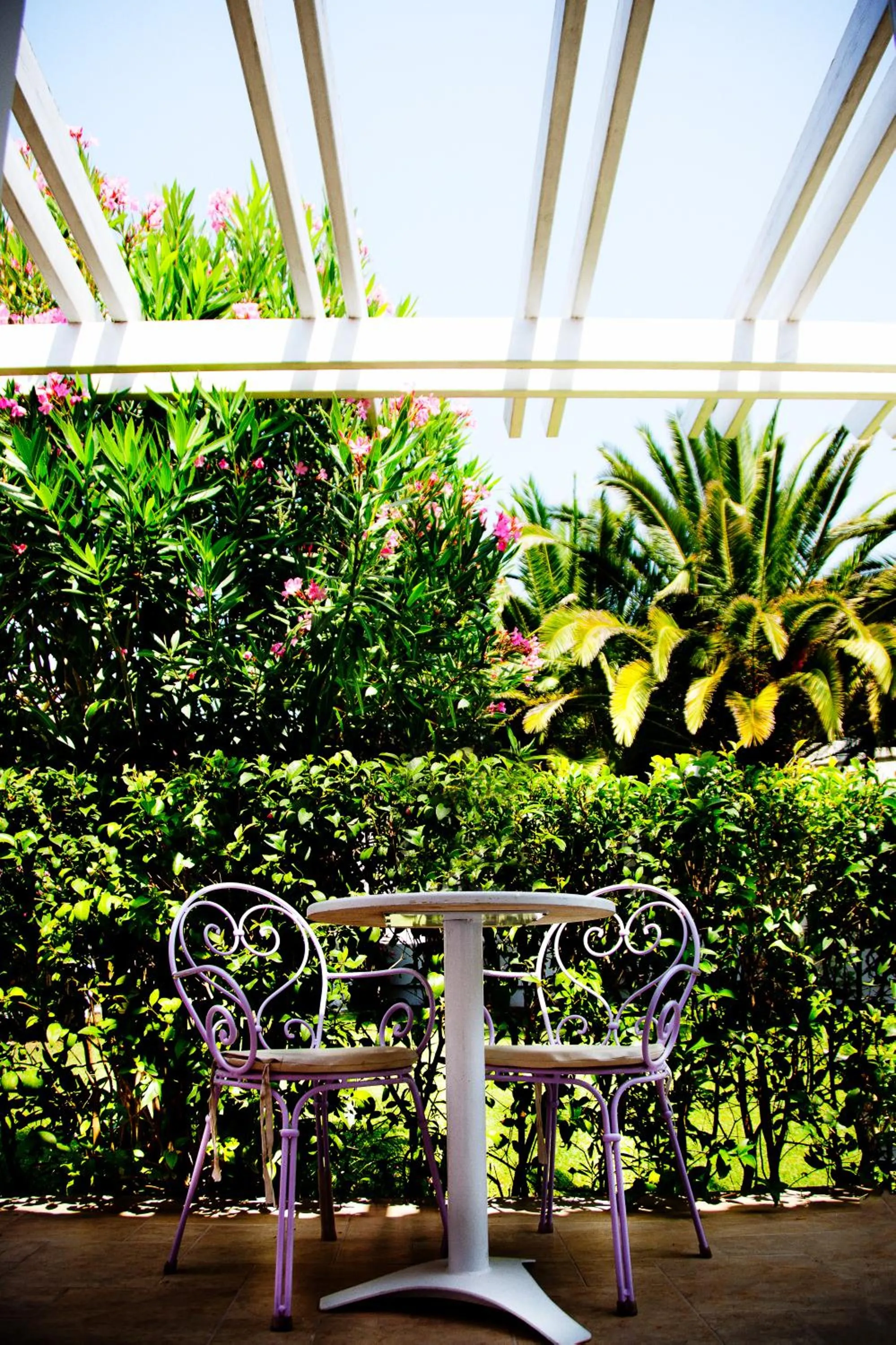 Patio in Mandraki Village Boutique Hotel
