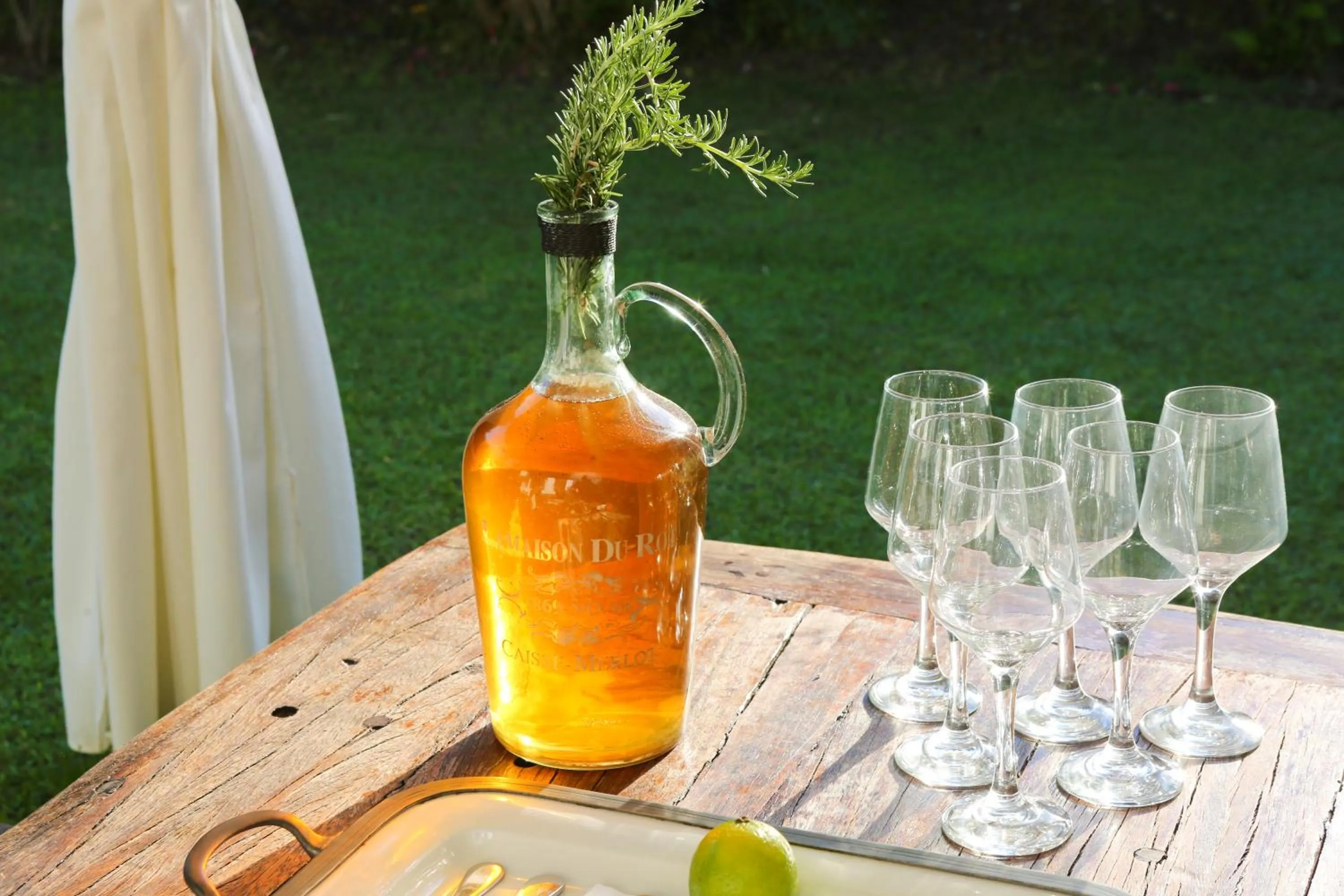 Drinks in Mandraki Village Boutique Hotel