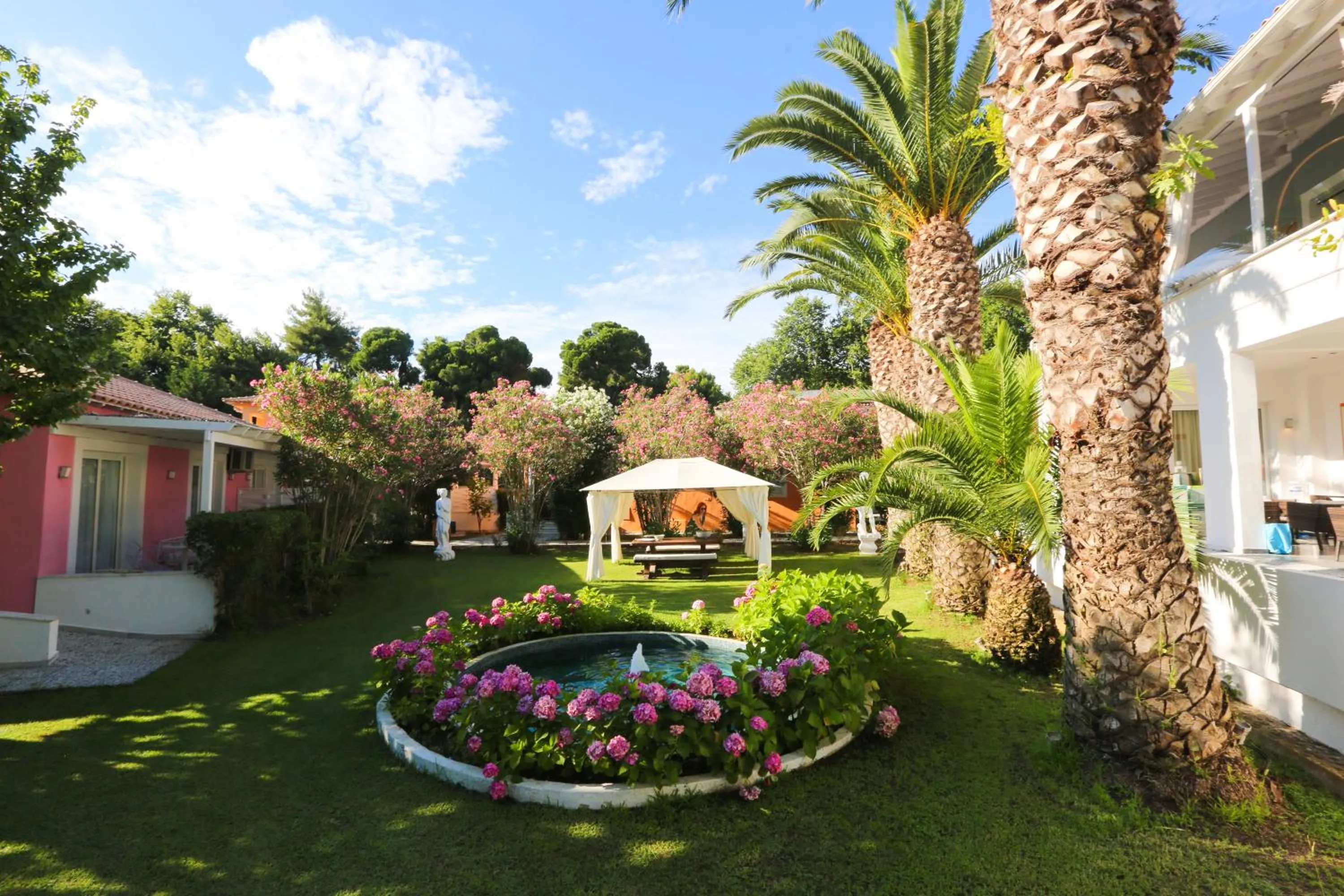Garden in Mandraki Village Boutique Hotel