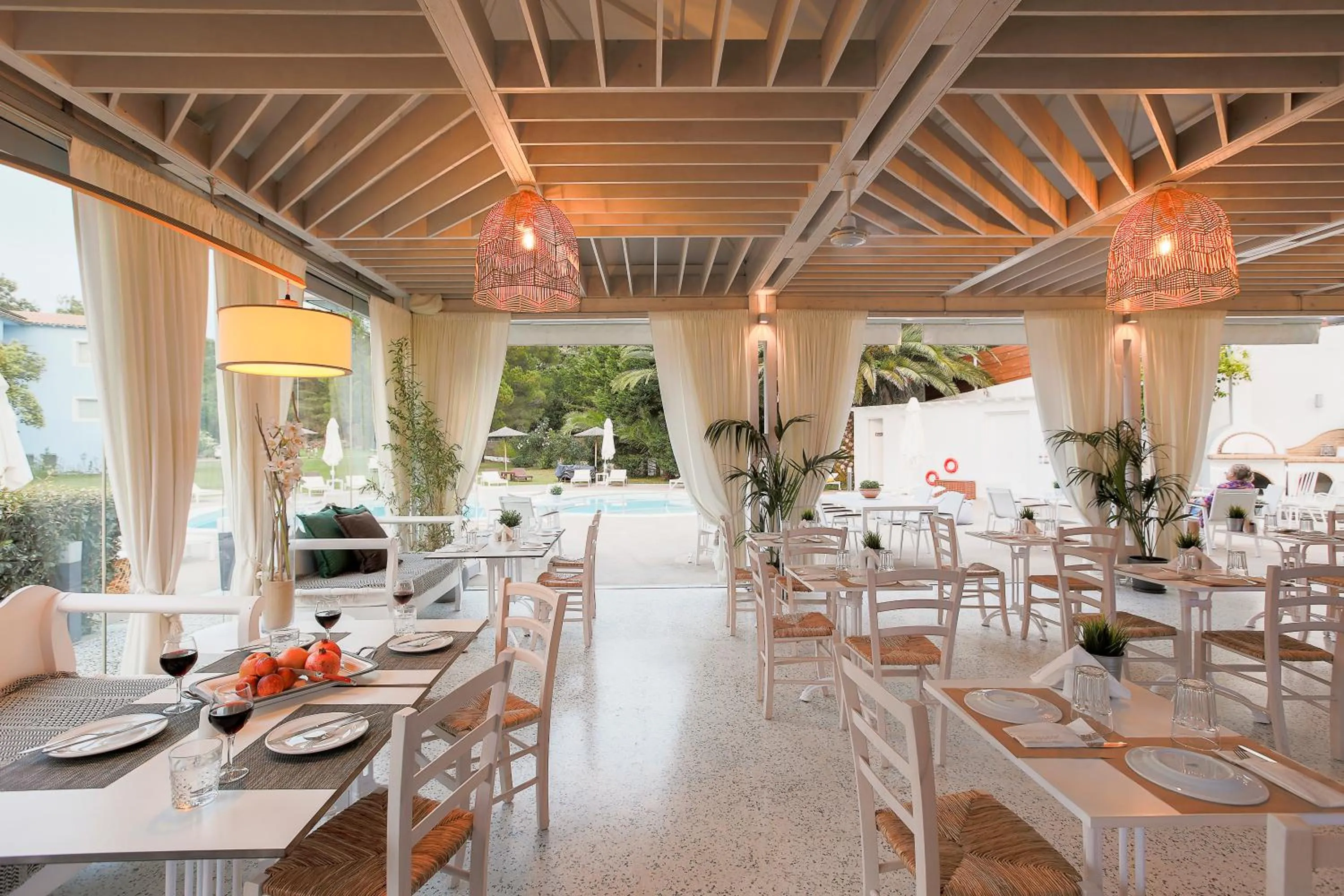 Restaurant/places to eat in Mandraki Village Boutique Hotel