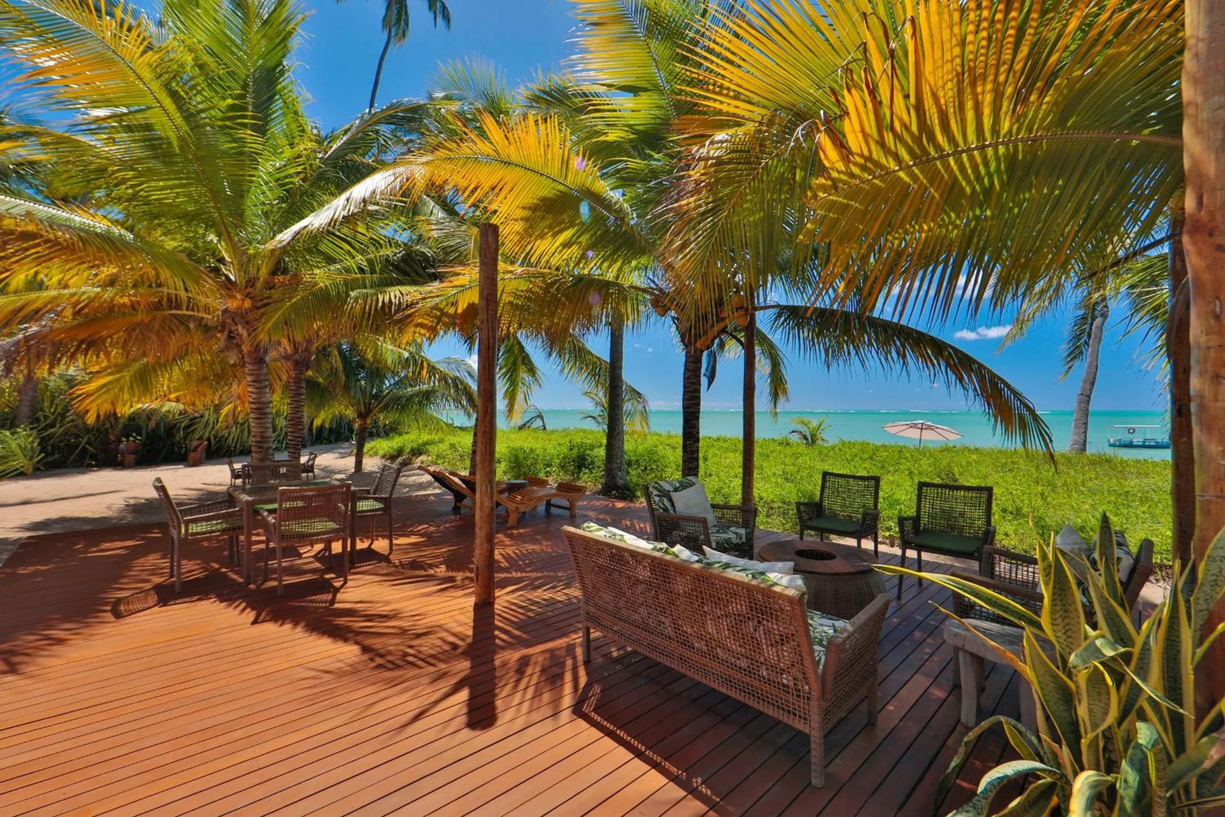 Garden in Pousada Samba Pa Ti