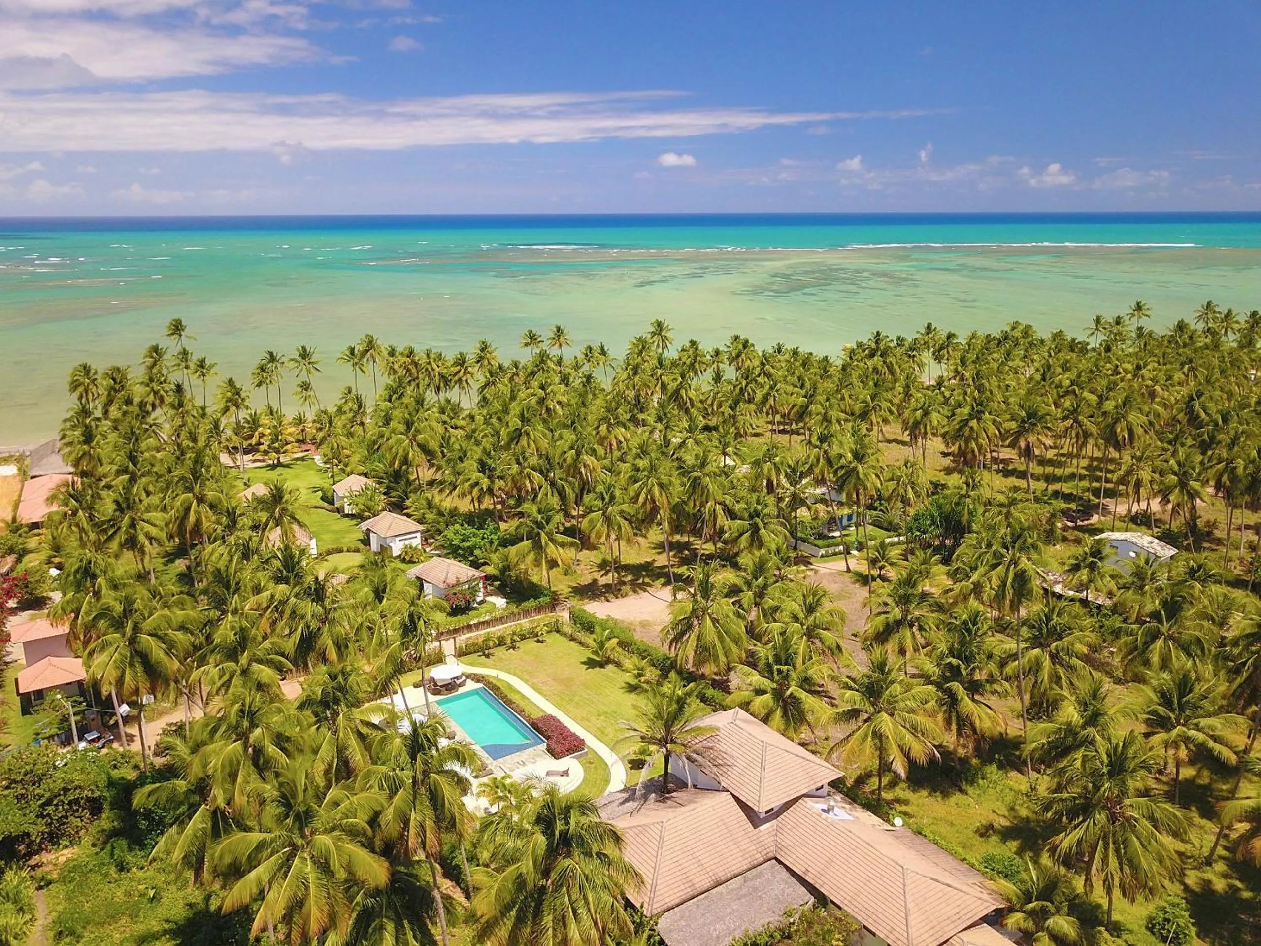 Bird's eye view in Pousada Samba Pa Ti