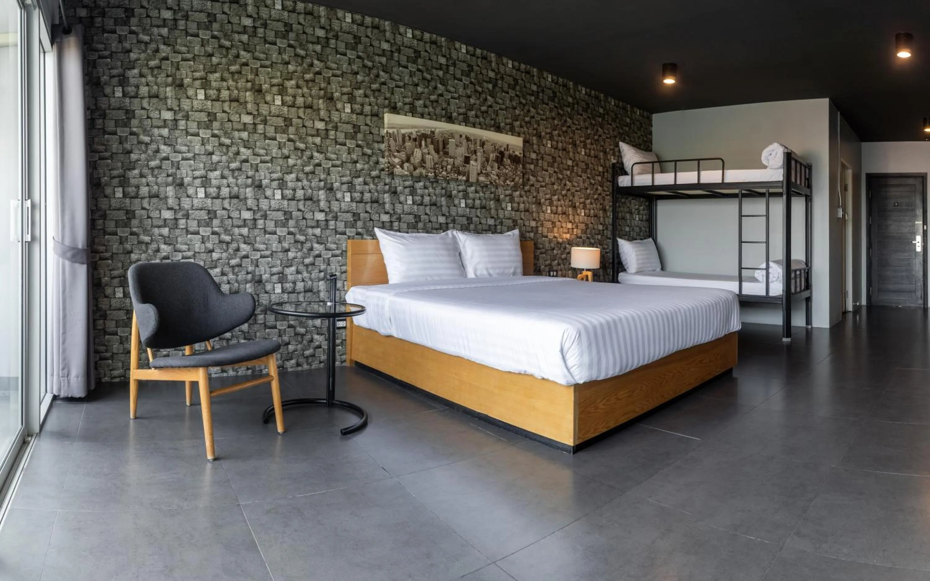 Bed in Get Zleep Premium Budget Hotel