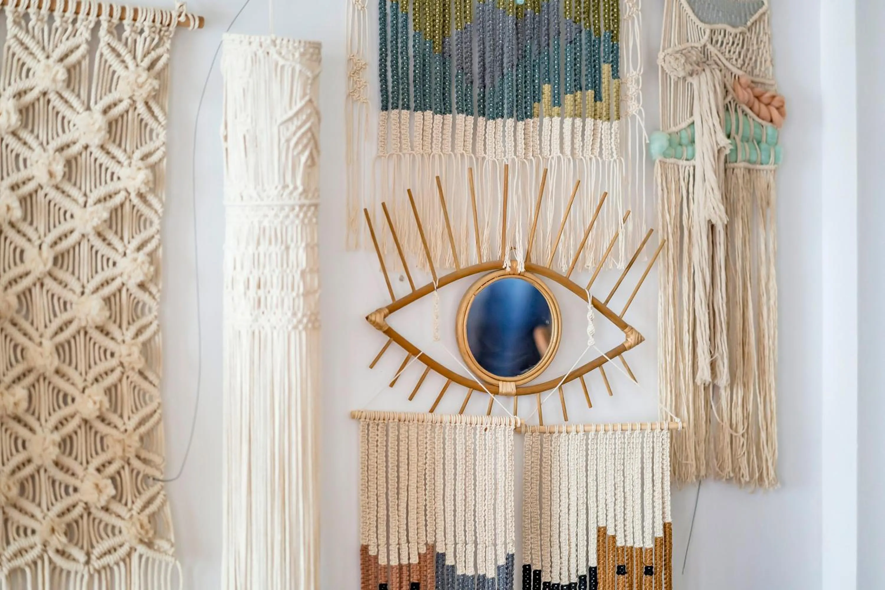 Decorative detail in Cozy Blue B&B