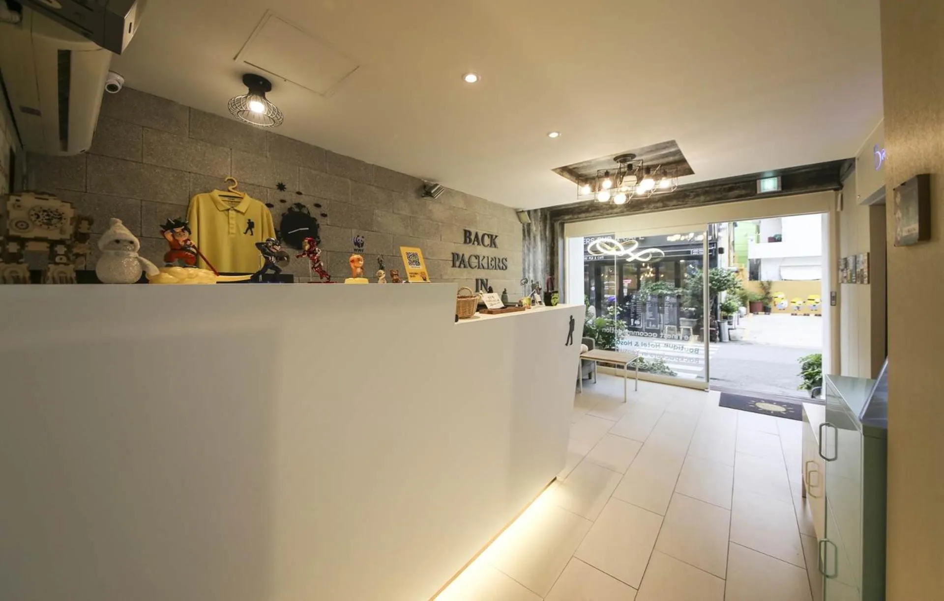 Lobby or reception in Backpackers In Yeosu