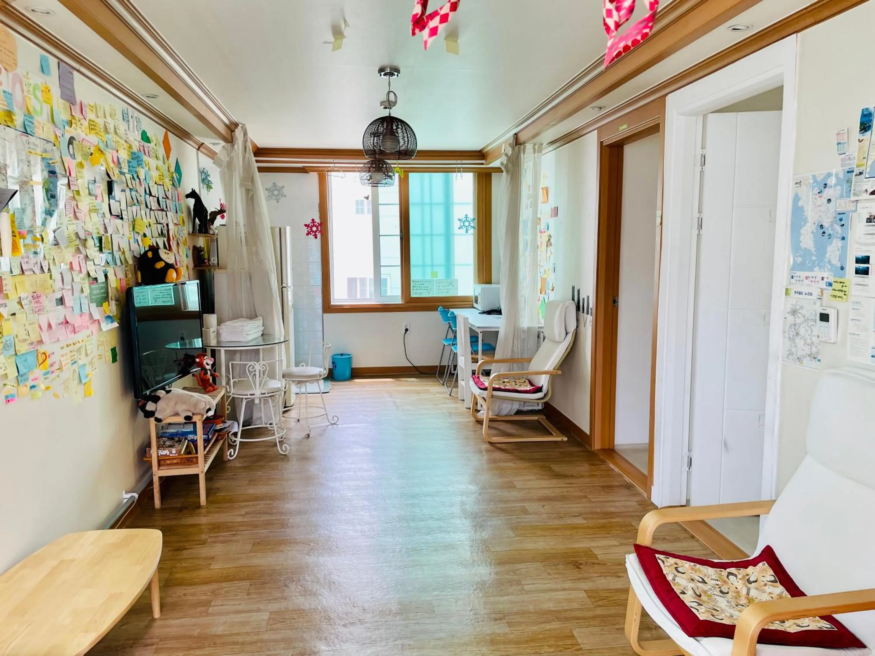 Living room in Backpackers In Yeosu