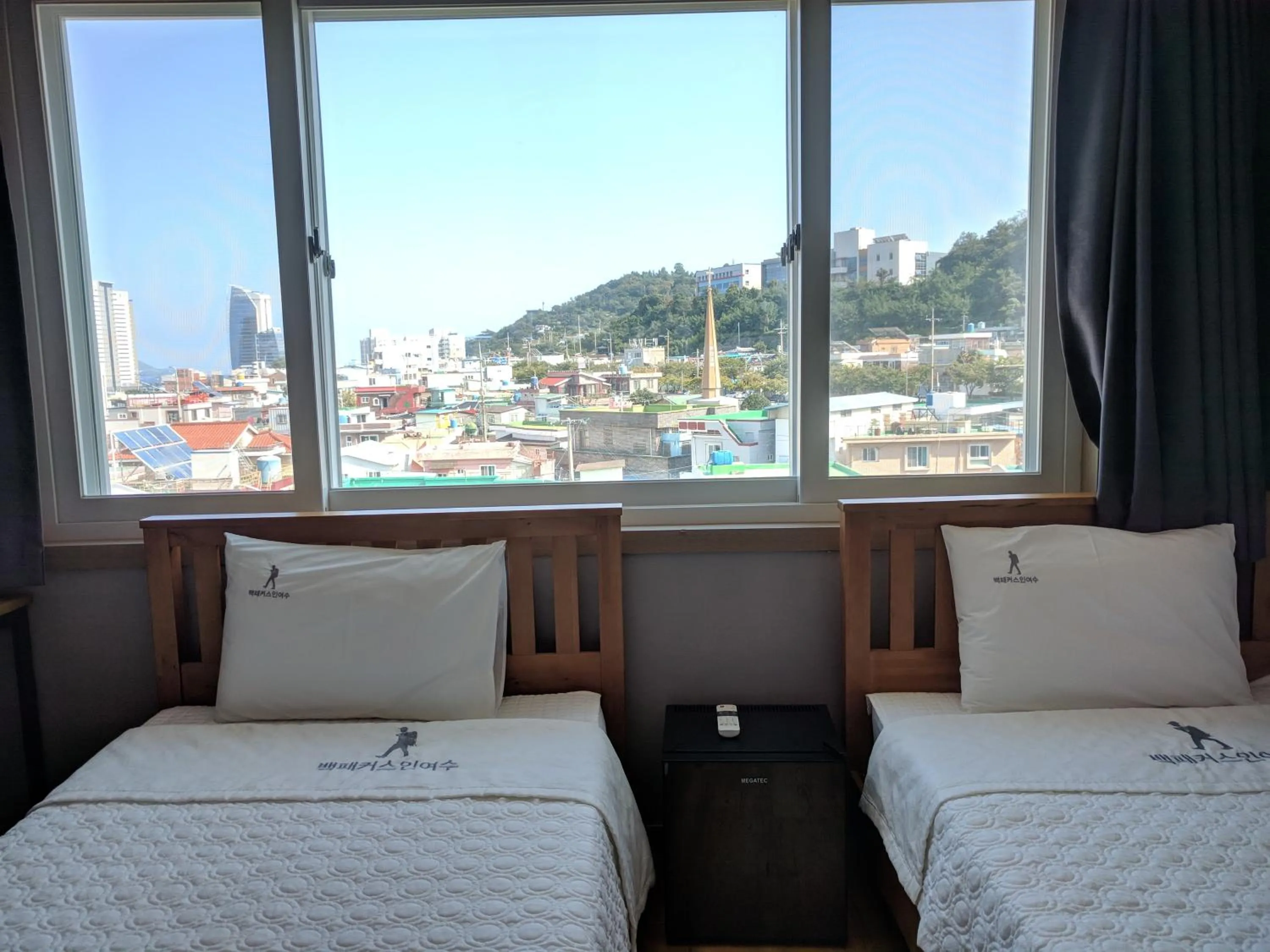 Bed in Backpackers In Yeosu