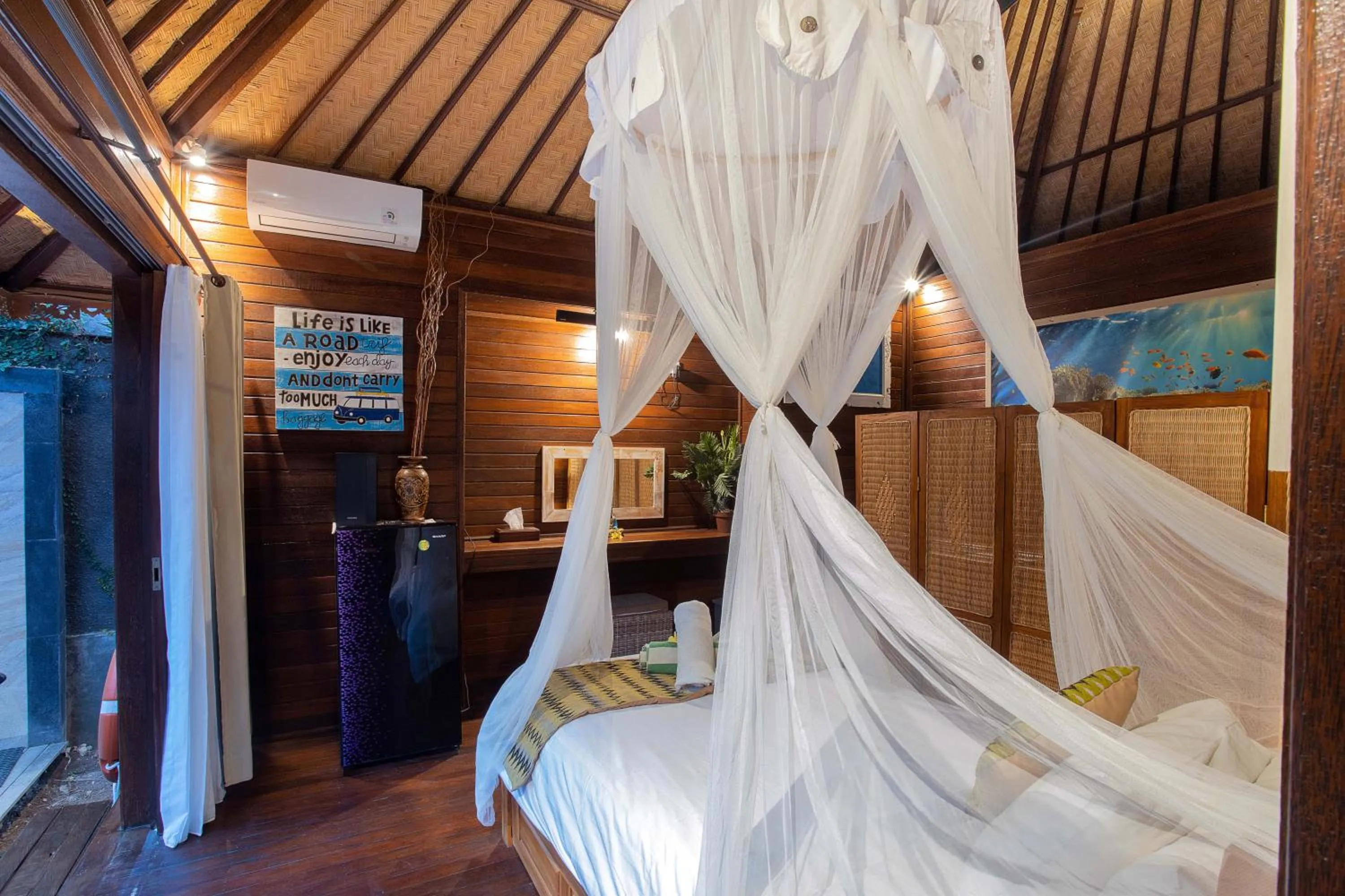 Bed in Sunset Garden Nusa Lembongan