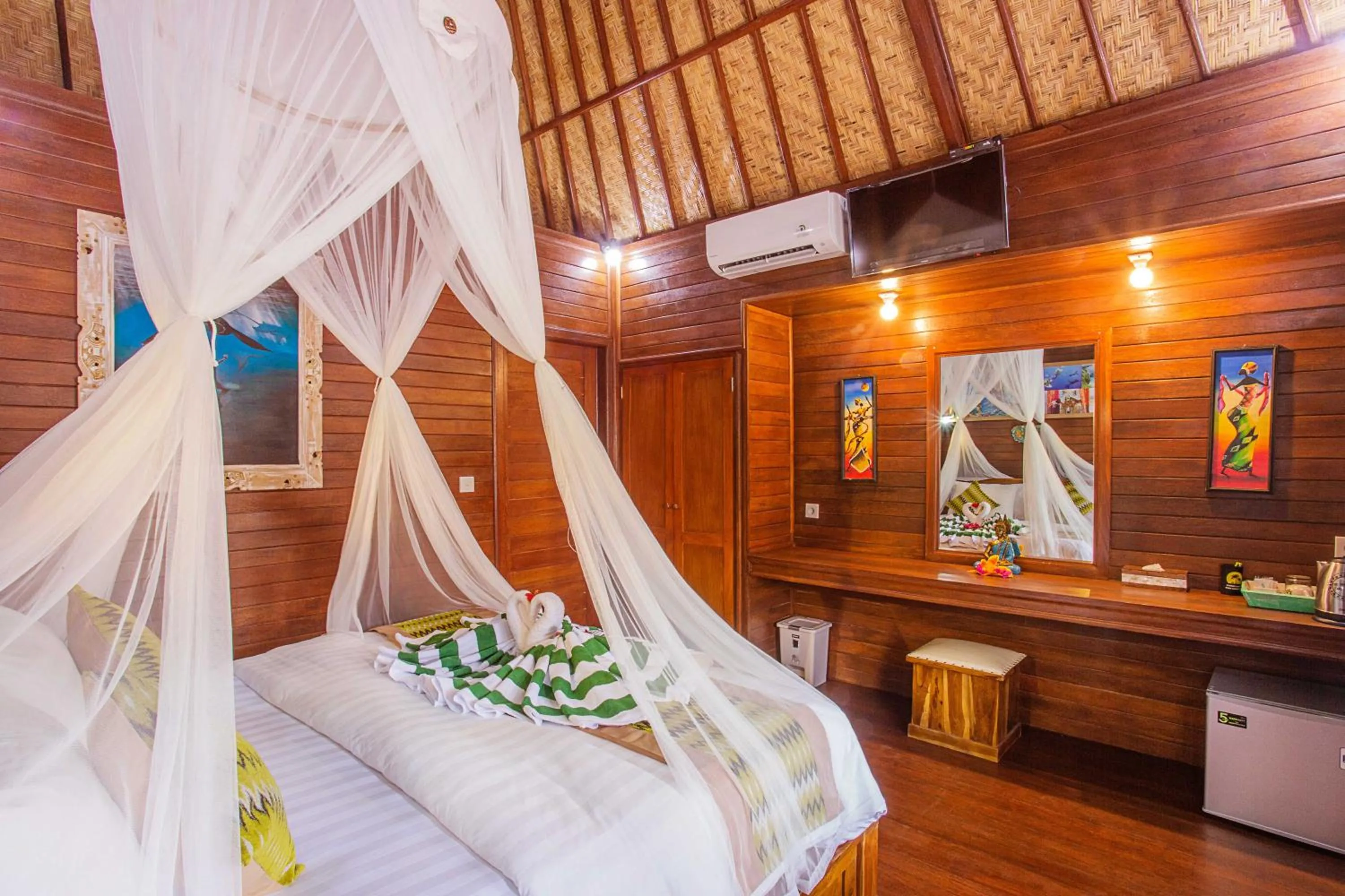 Bed in Sunset Garden Nusa Lembongan