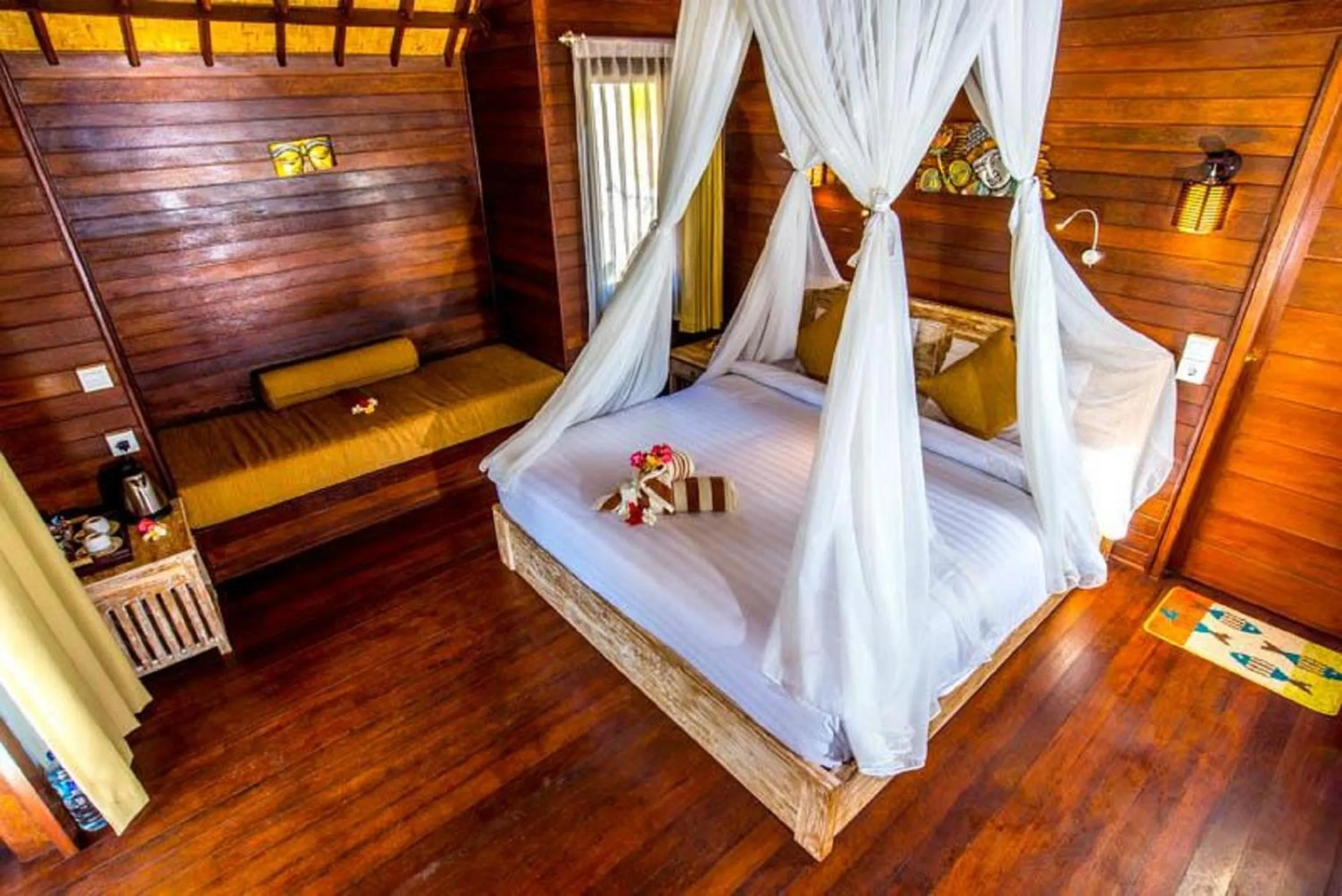 Bed in Sunset Garden Nusa Lembongan